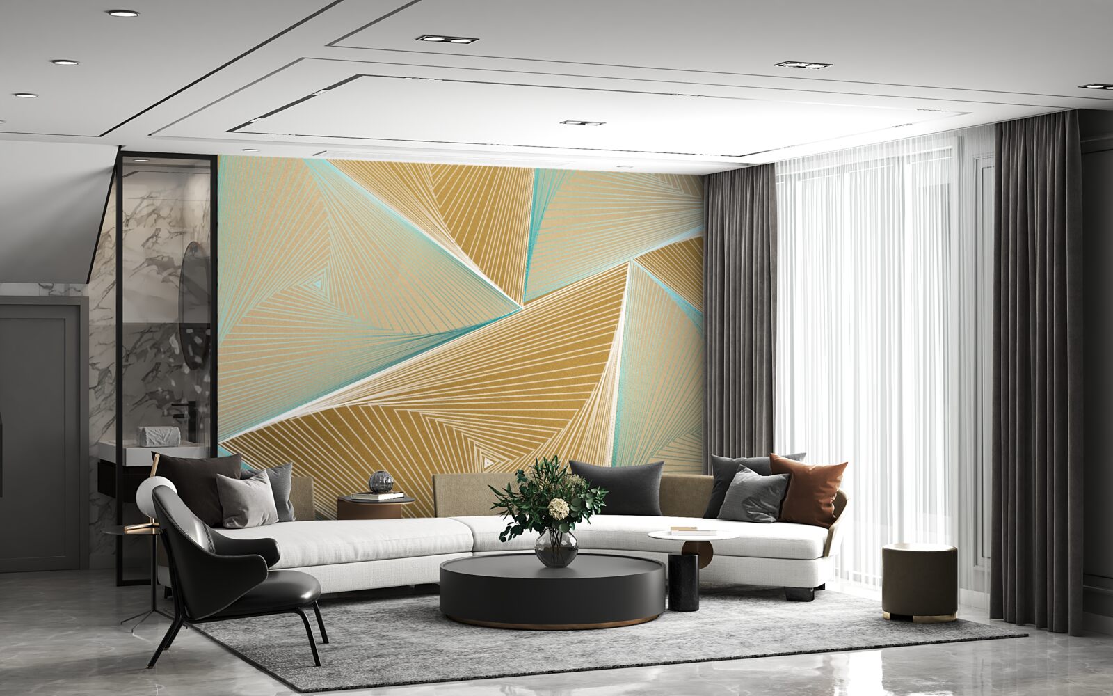 Fototapeta atrakcja akwamarynowa