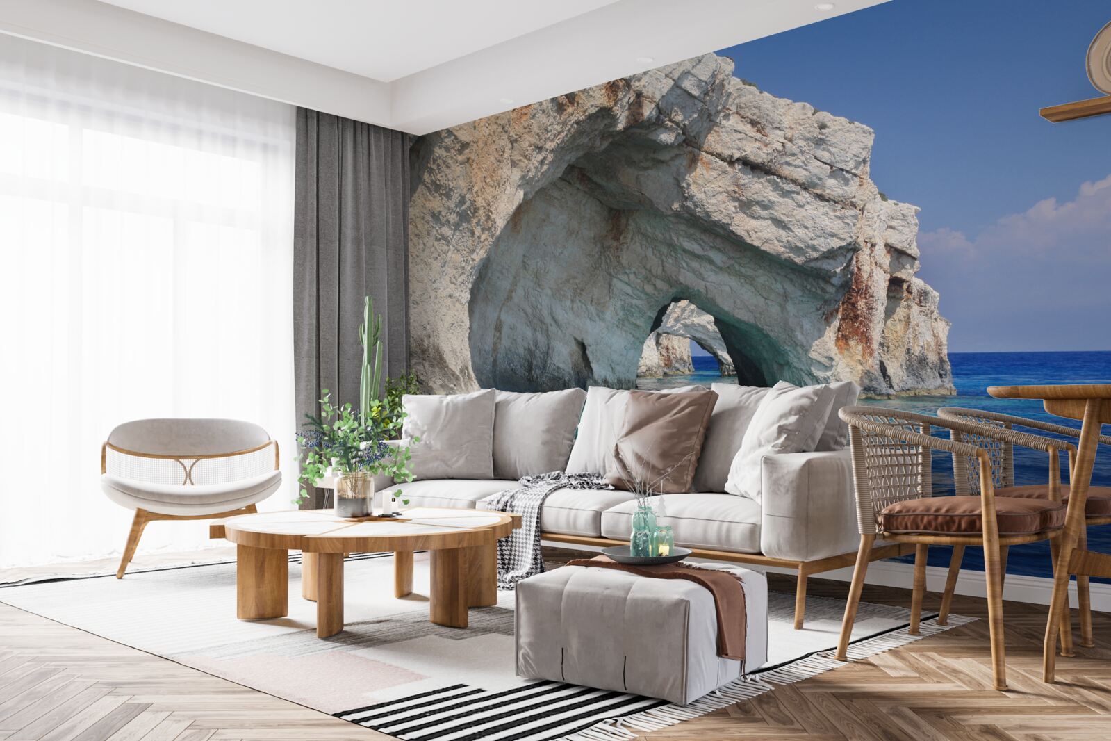 Fototapeta klify nad oceanem