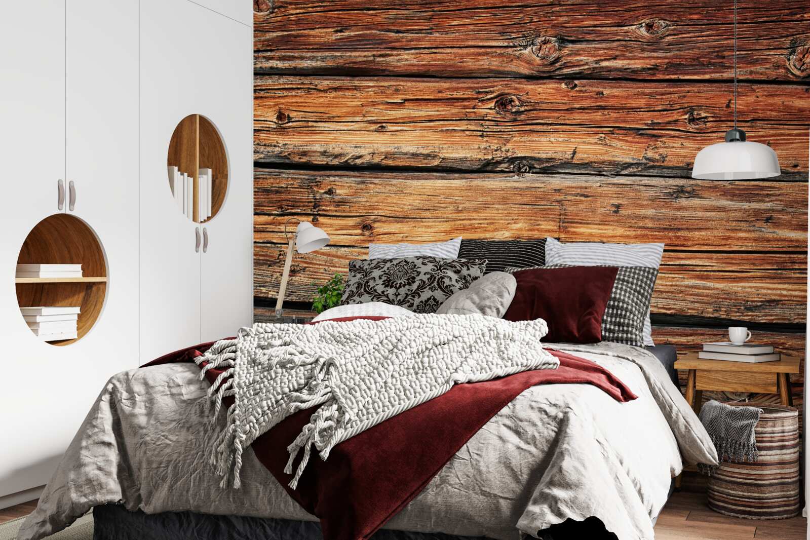 Fototapeta niezabezpieczona deska z jasnego drewna