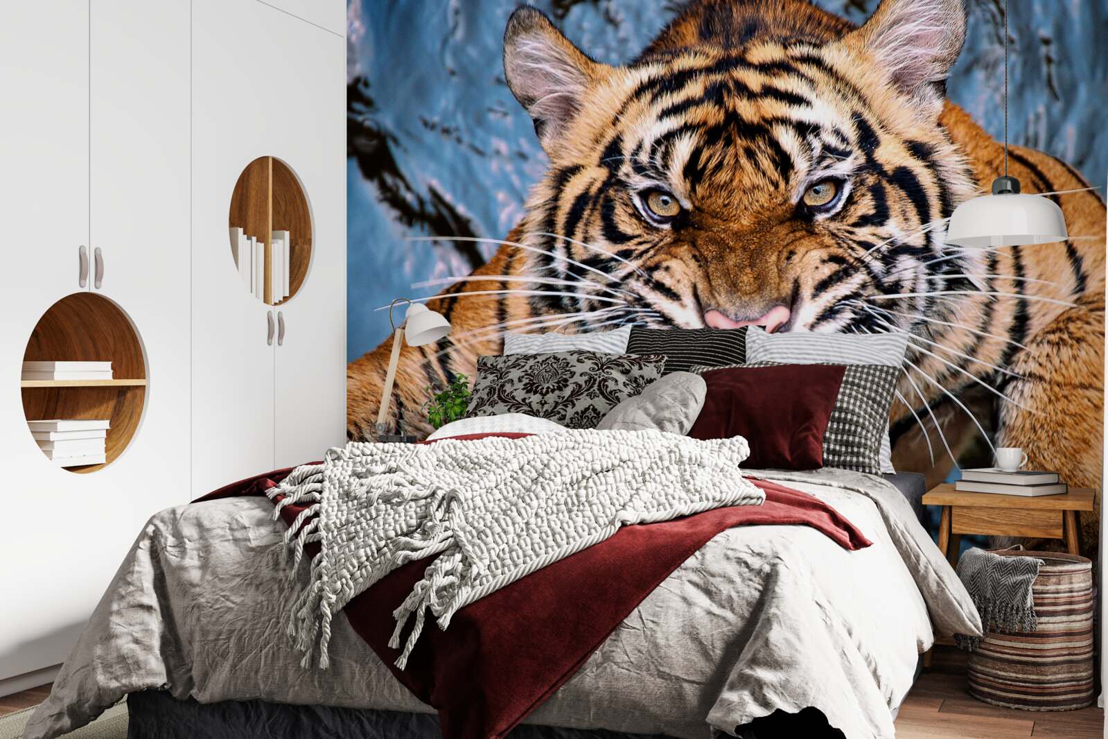 Fototapeta tygrys ryczy ze złości