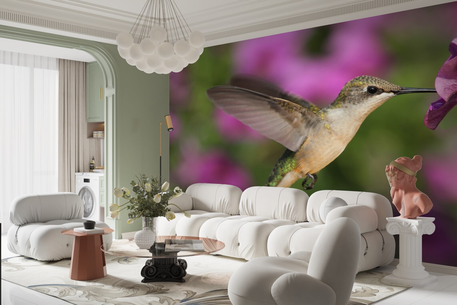 Fototapeta nektar gasi pragnienie kolibrów