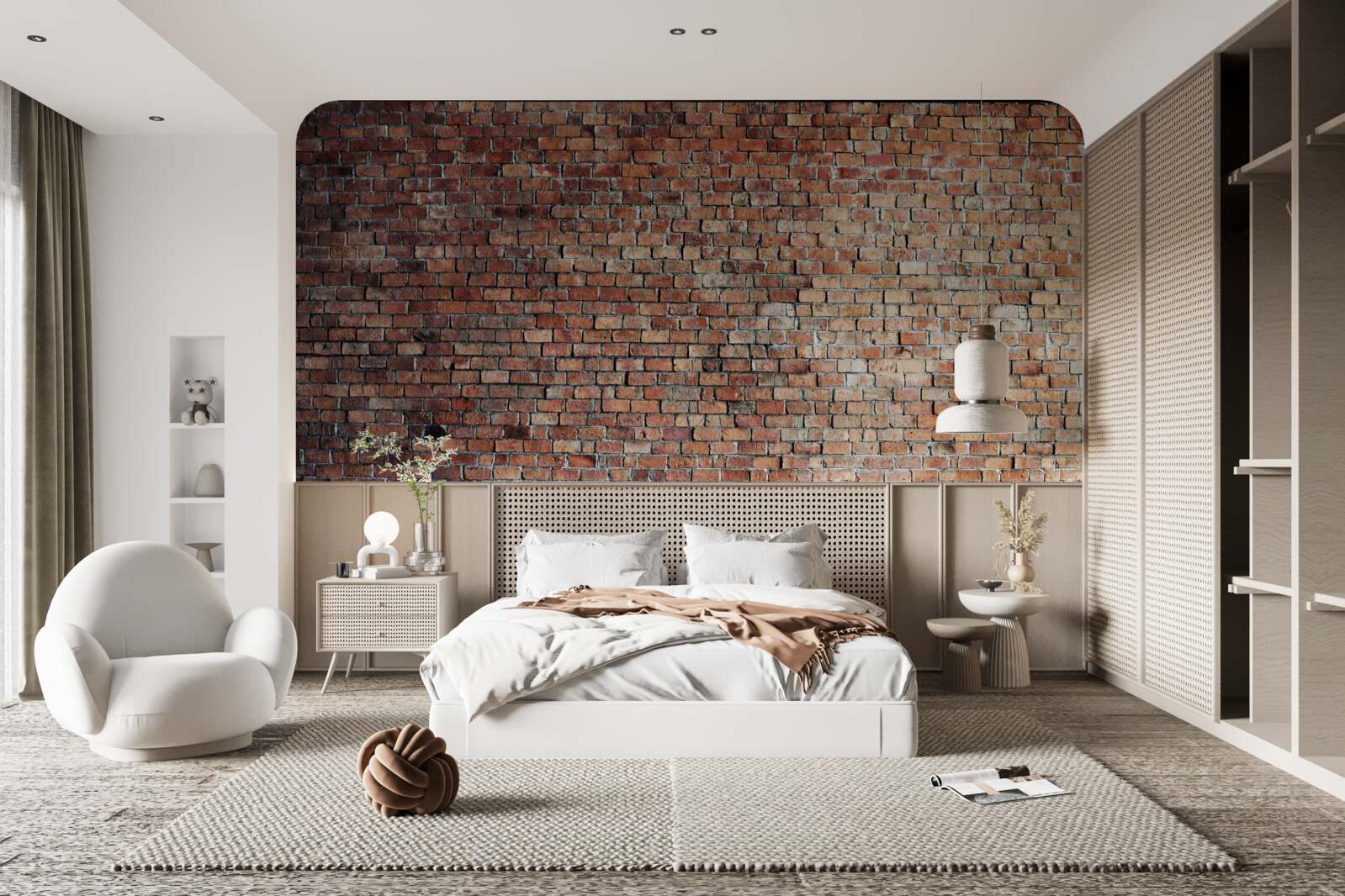 Fototapeta stary ceglany mur