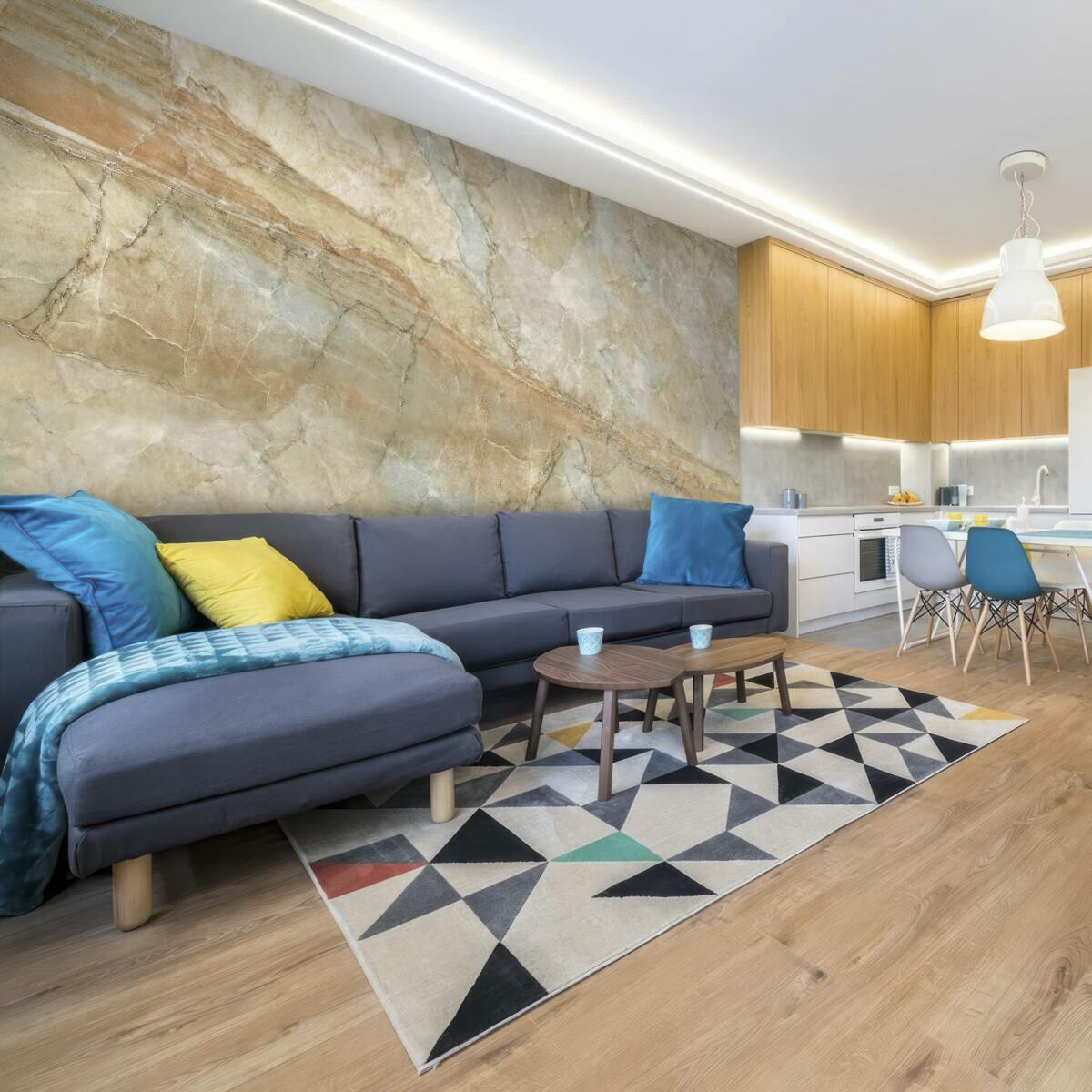 Fototapeta odbicie rozgwieżdżonego nocnego nieba w wodzie