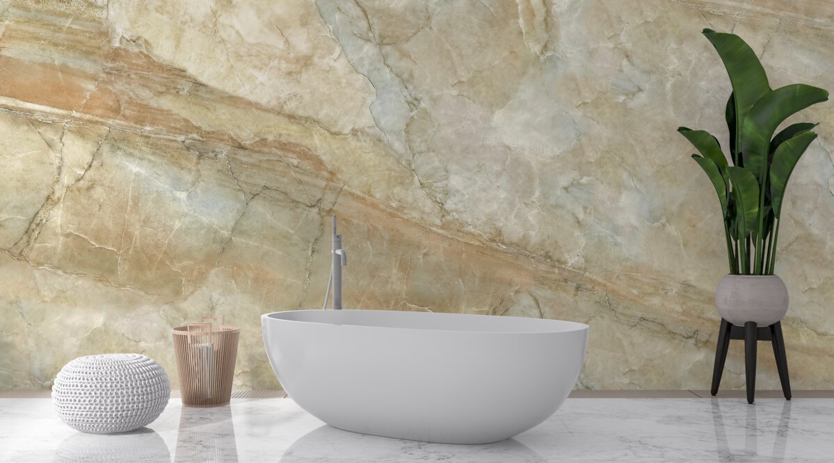 Fototapeta odbicie rozgwieżdżonego nocnego nieba w wodzie