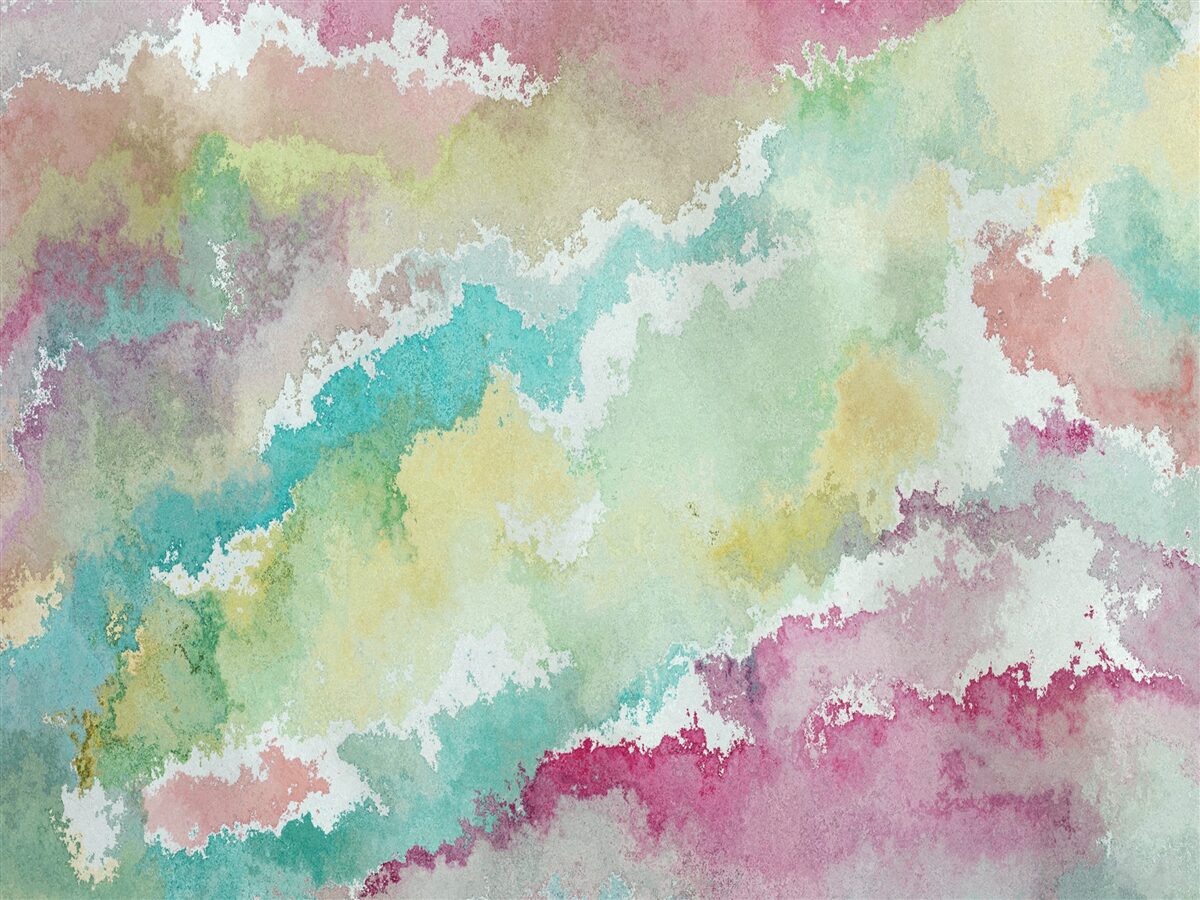 Fototapeta streszczenie zorza polarna