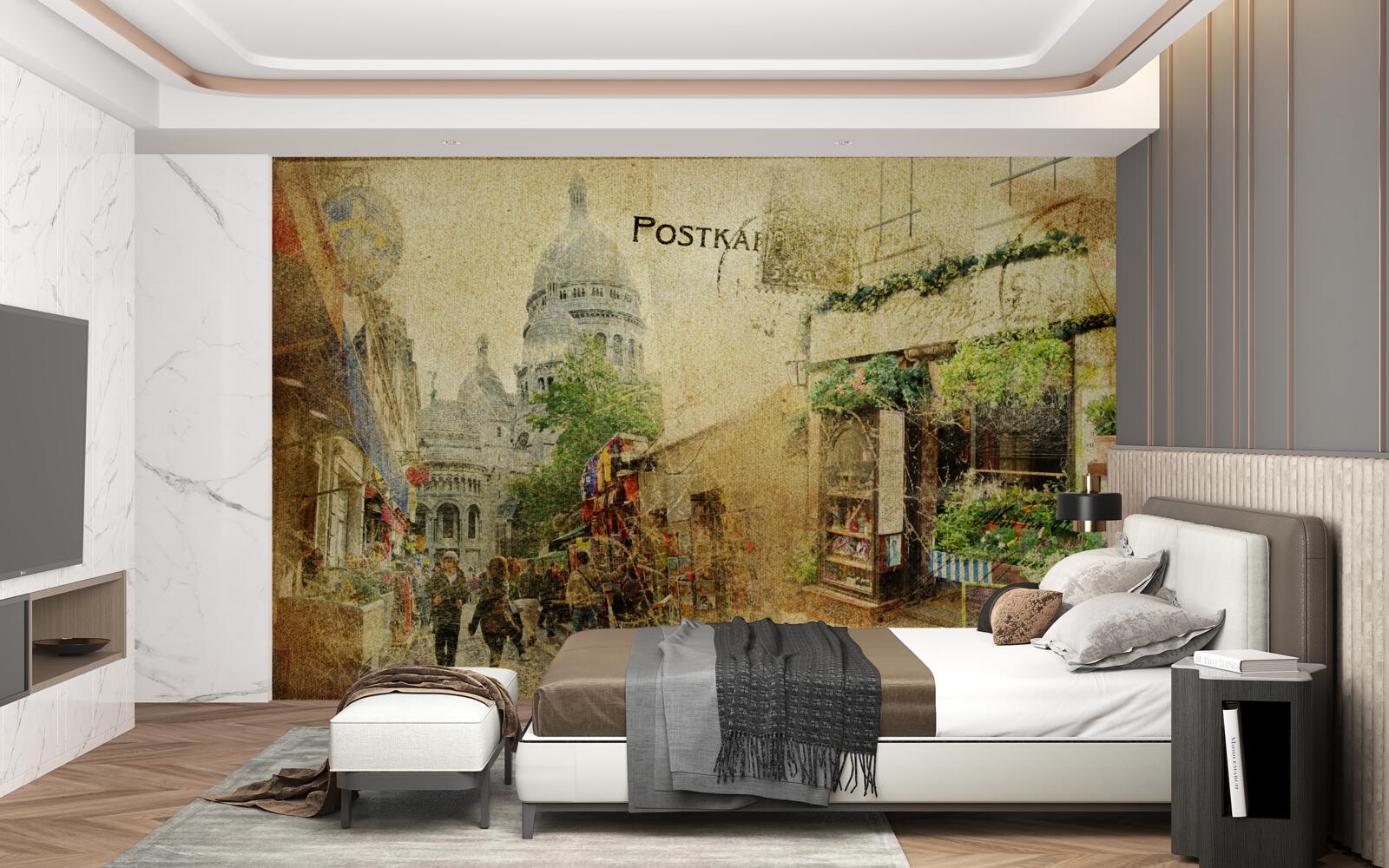 Fototapeta stare zdjęcie miasta