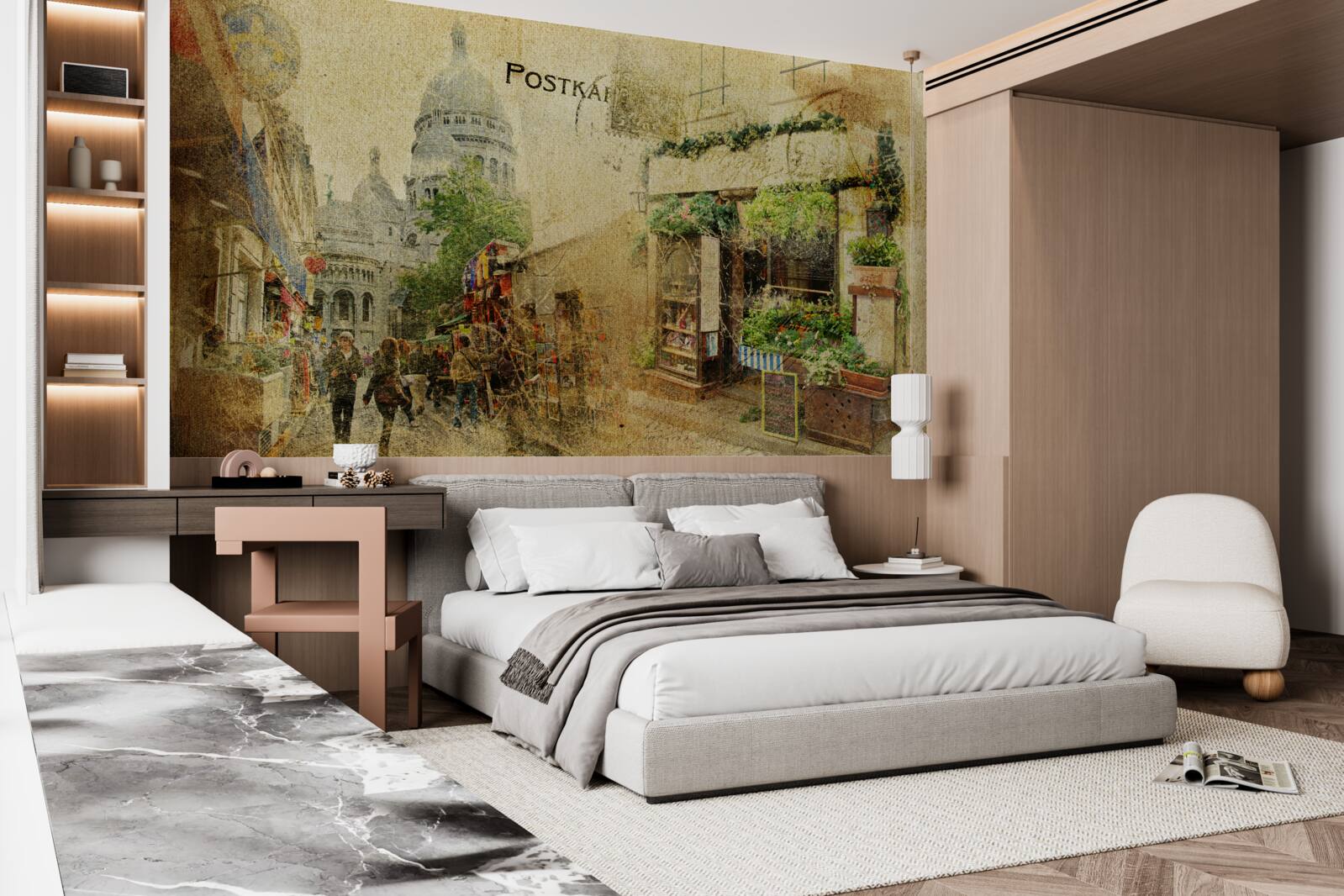 Fototapeta stare zdjęcie miasta