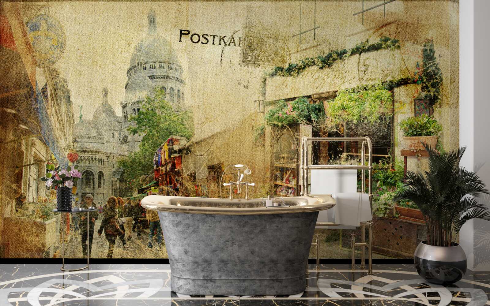 Fototapeta stare zdjęcie miasta