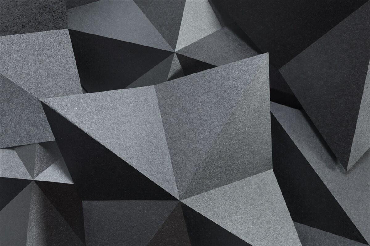 Fototapeta figury geometryczne na ciemnym tle