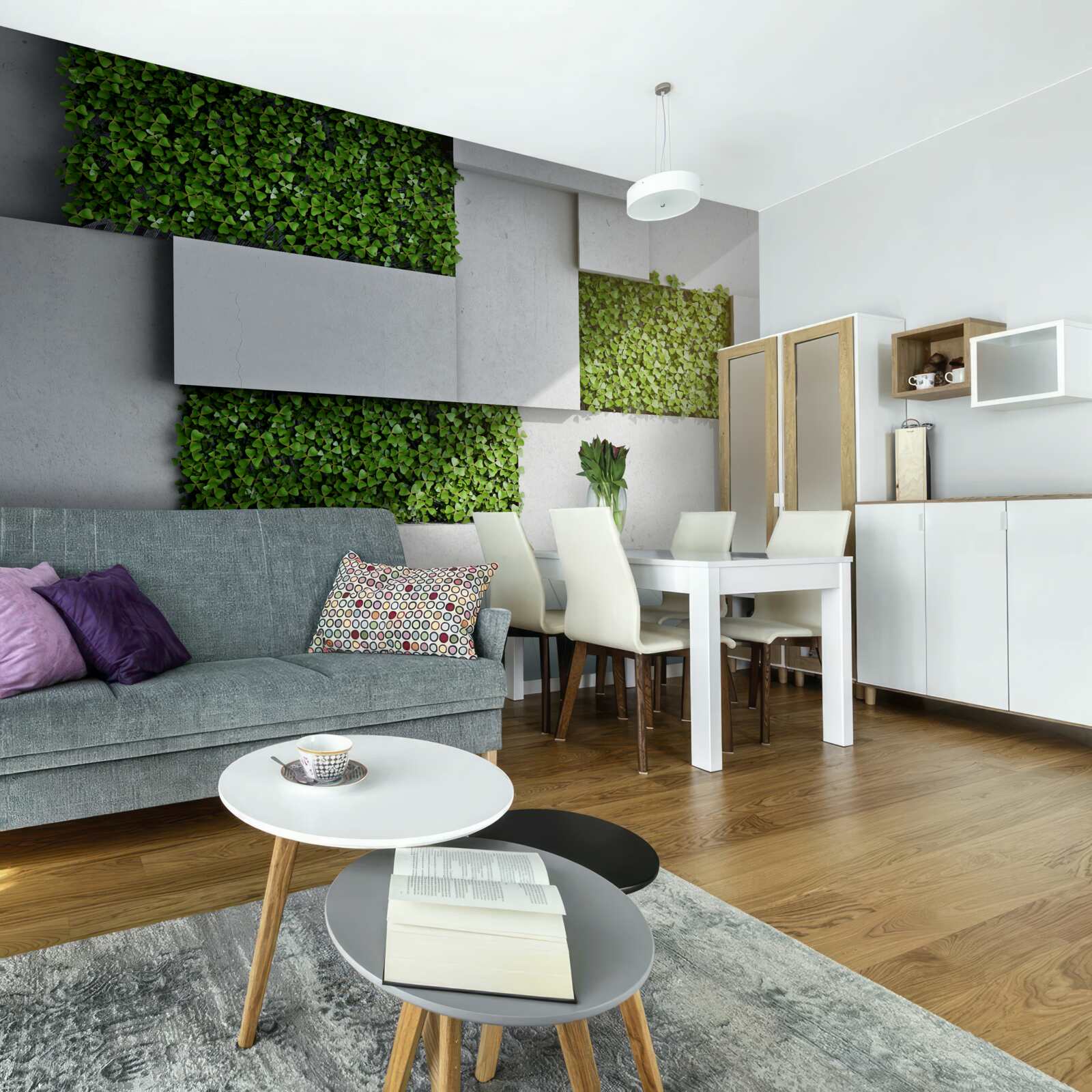 Fototapeta zielona dekoracja ścienna