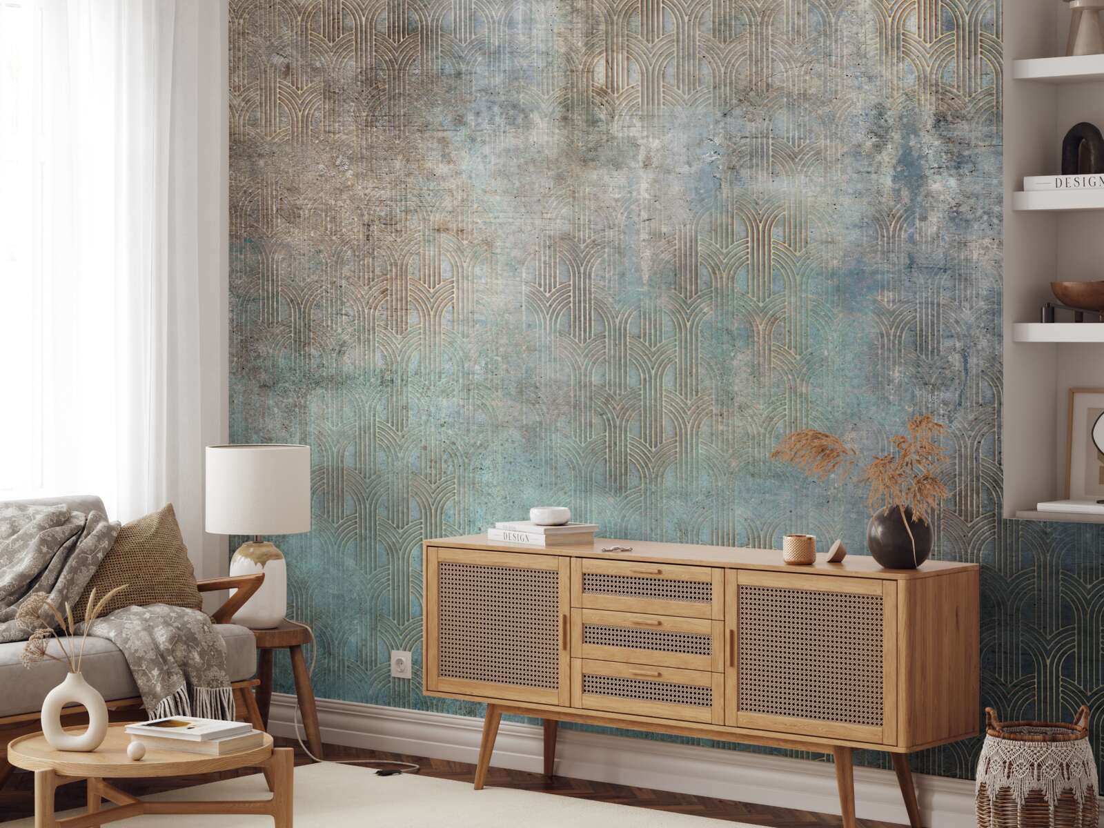 Fototapeta w nocy deszcz padający na wodę