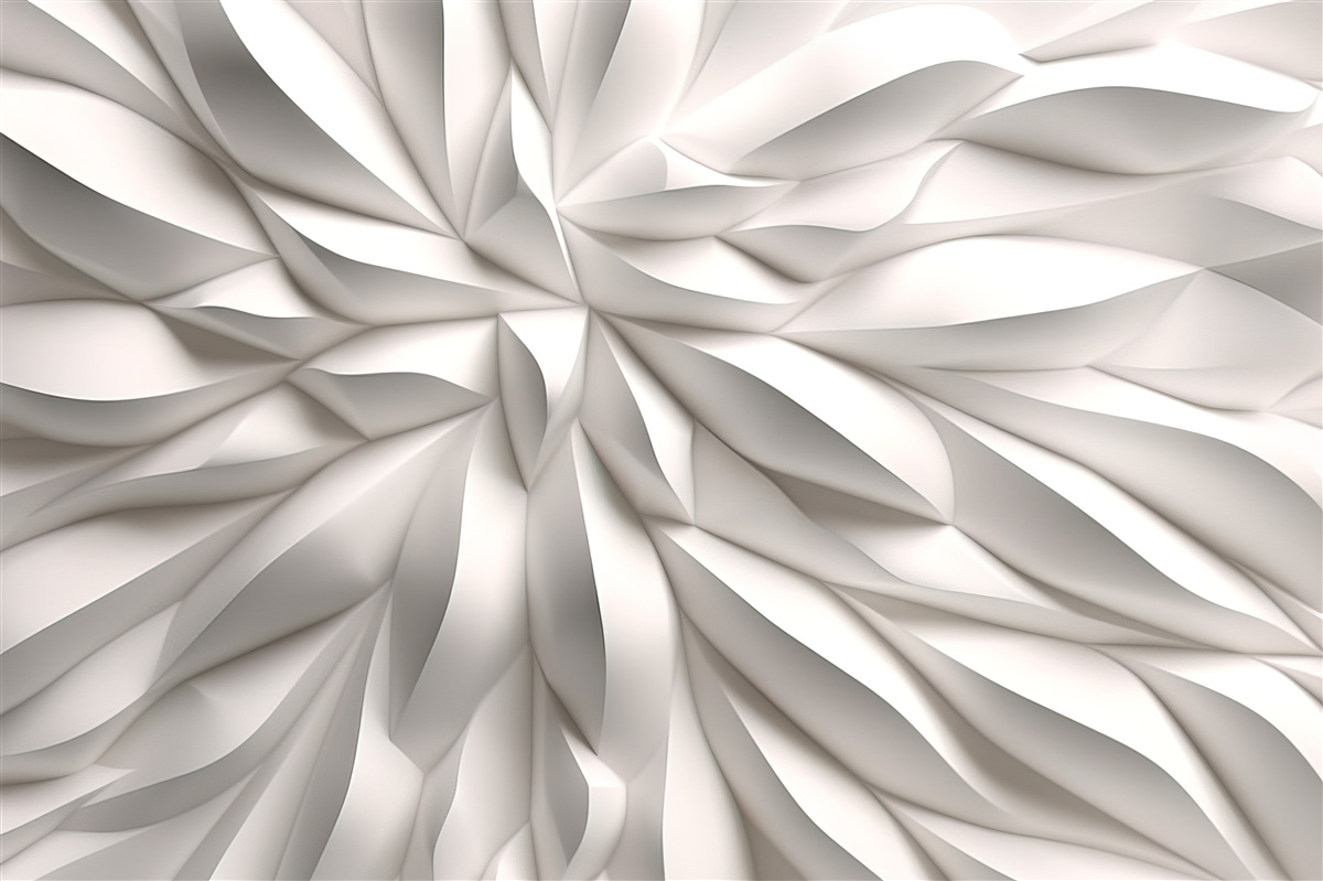 Fototapeta centrum kwiatowe w abstrakcji