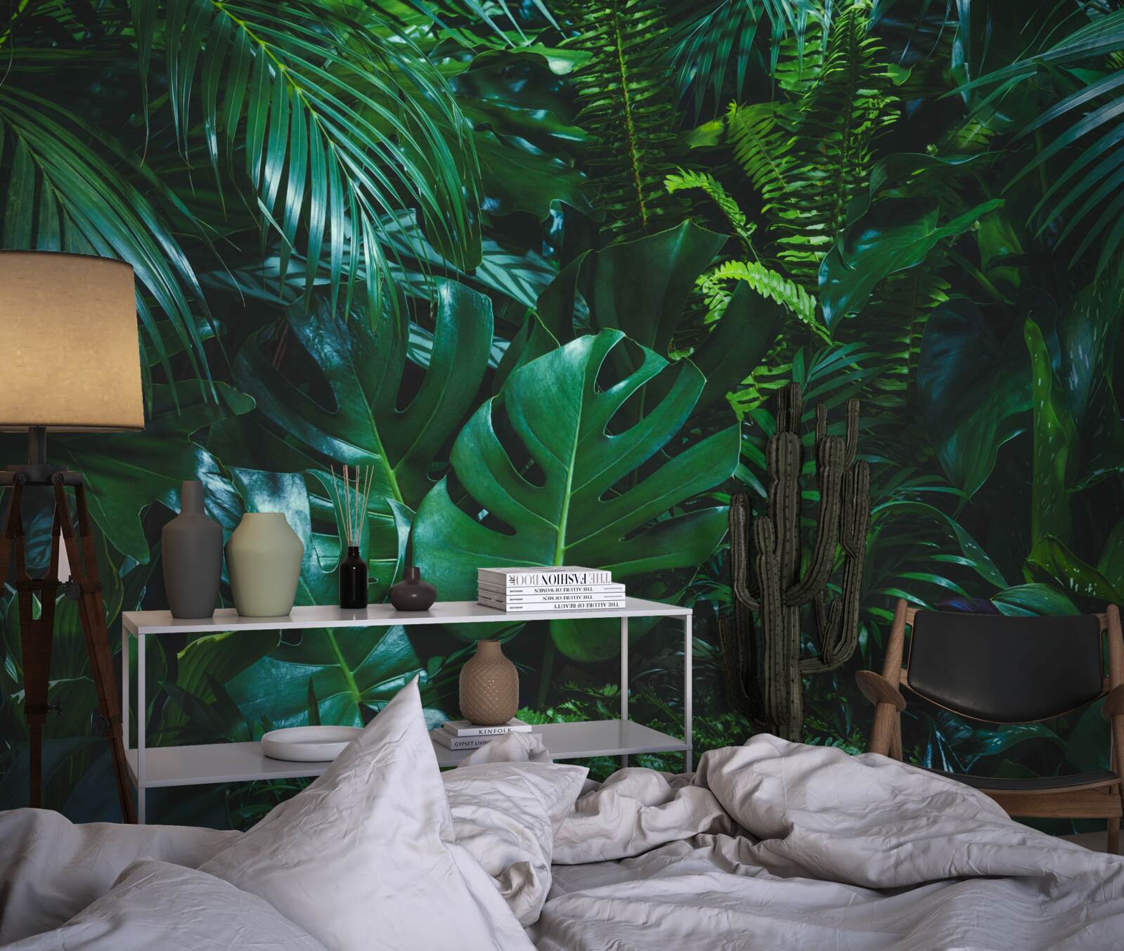 Fototapeta tropiky pokryte są bujną zieloną florą