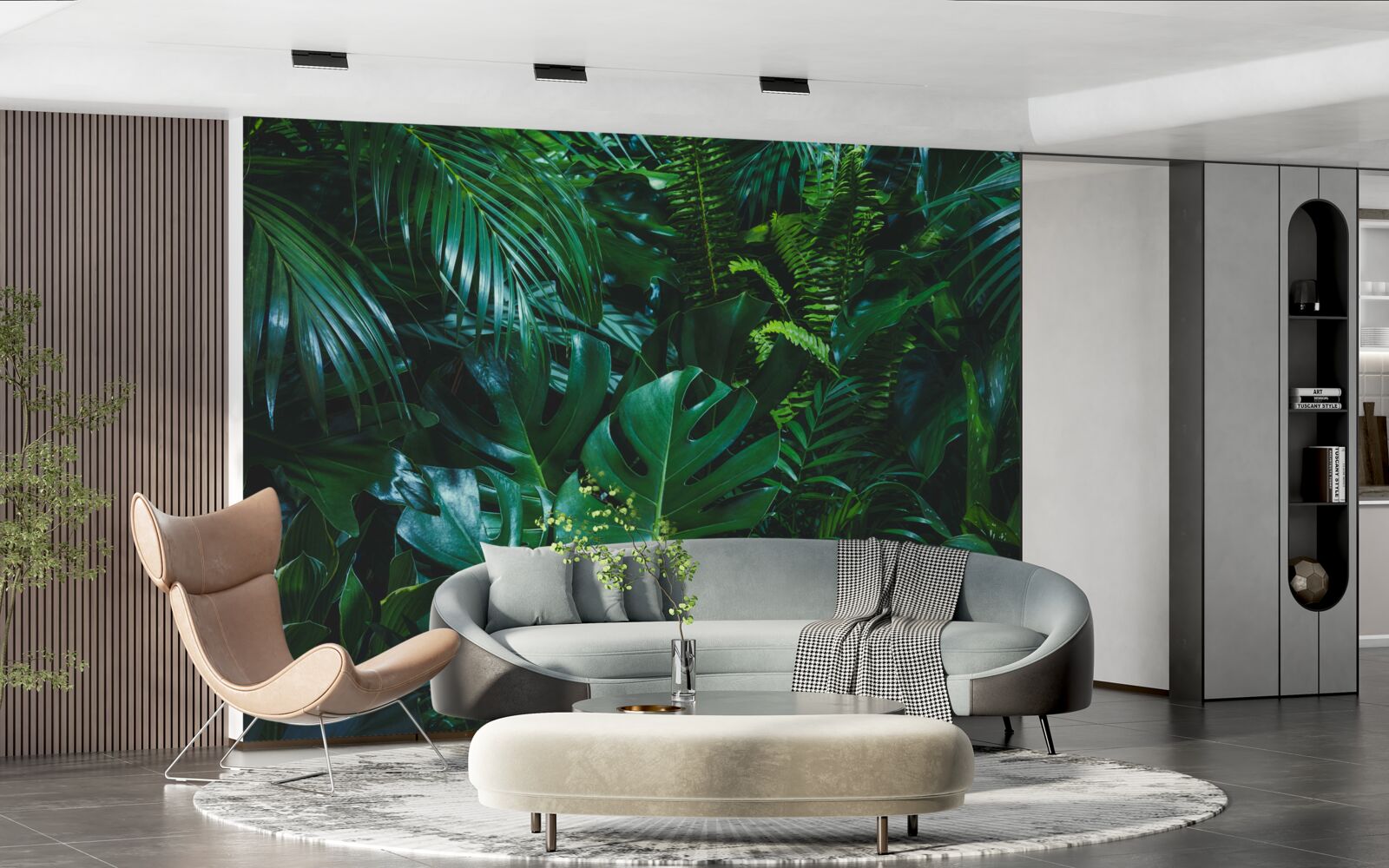 Fototapeta tropiky pokryte są bujną zieloną florą