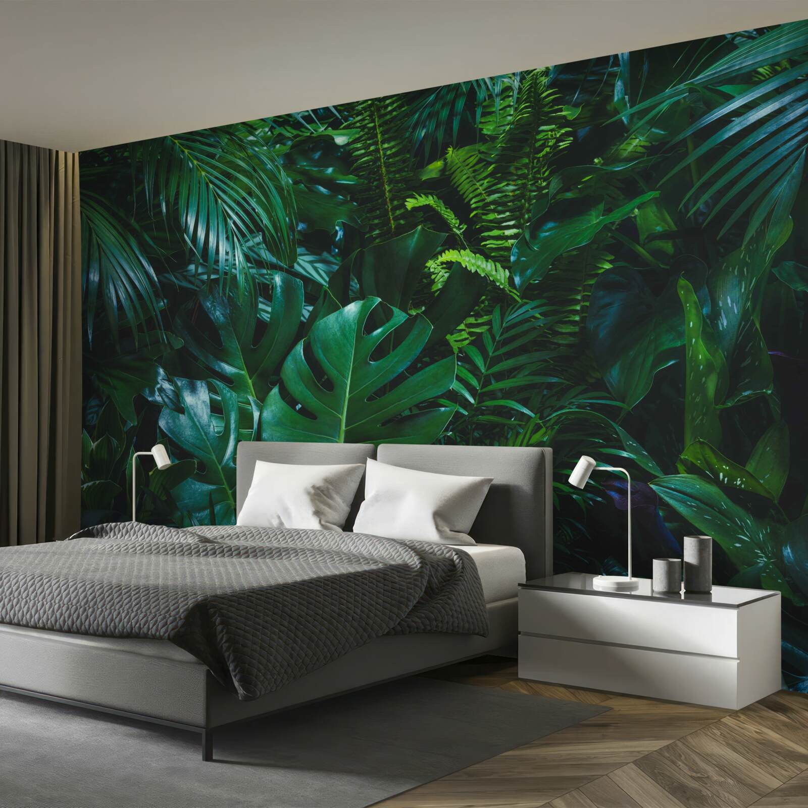 Fototapeta tropiky pokryte są bujną zieloną florą