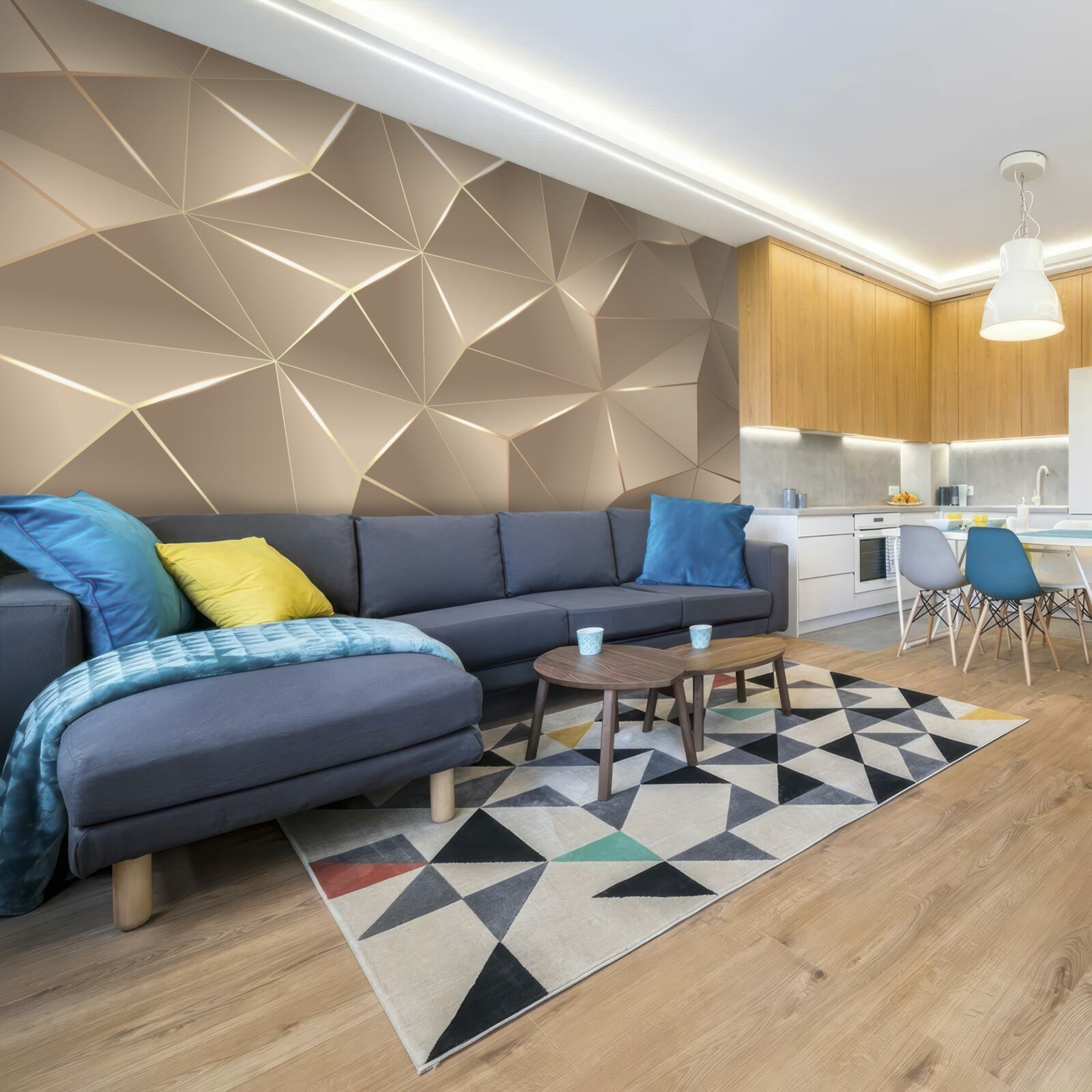 Fototapeta tekstury 3d na jasnym tle