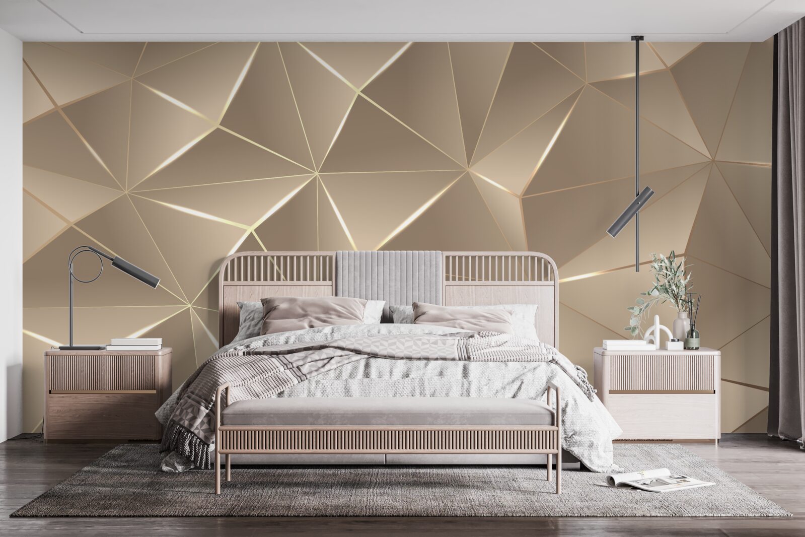 Fototapeta tekstury 3d na jasnym tle