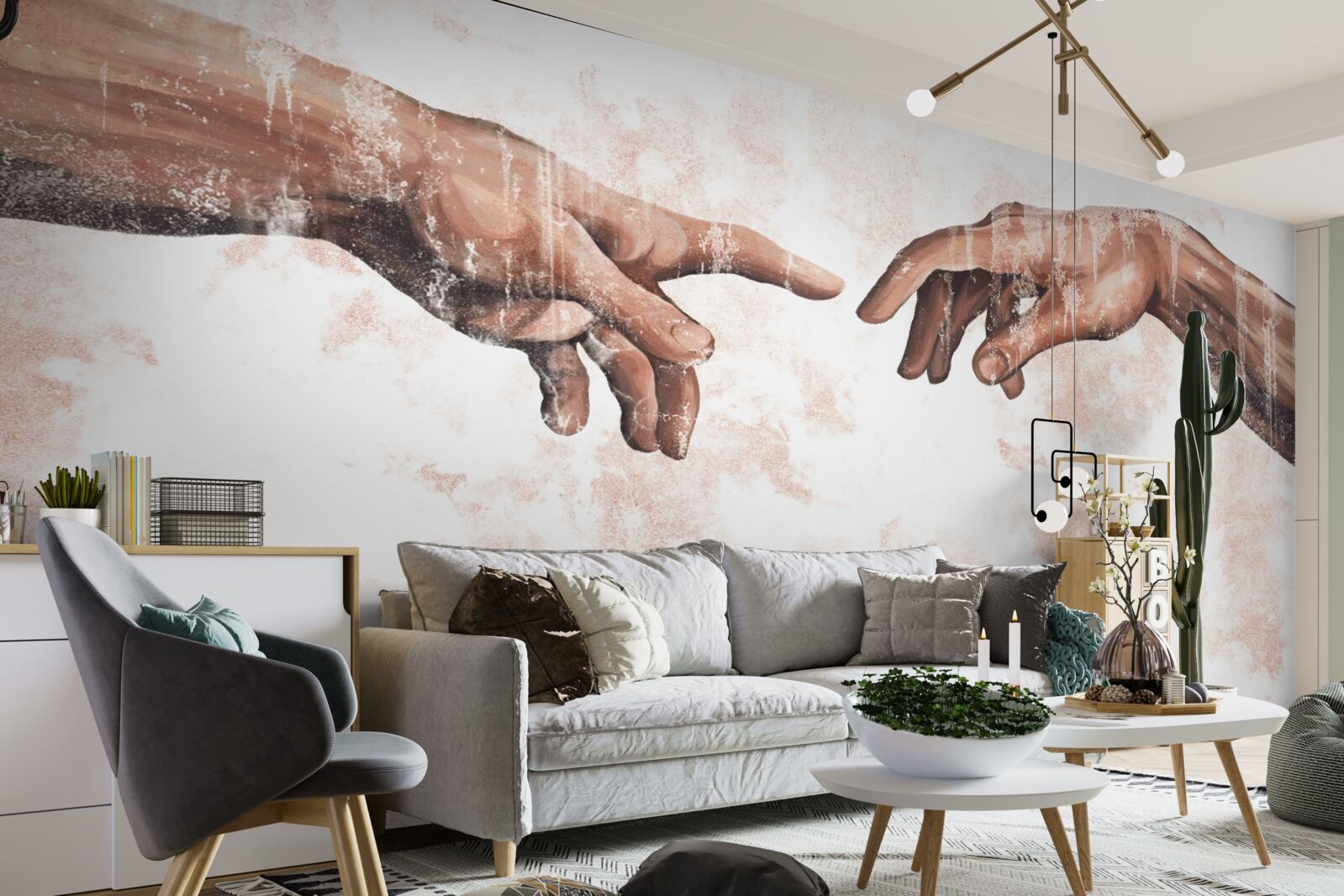 Fototapeta ręce mężczyzny i kobiety, które są ze sobą połączone