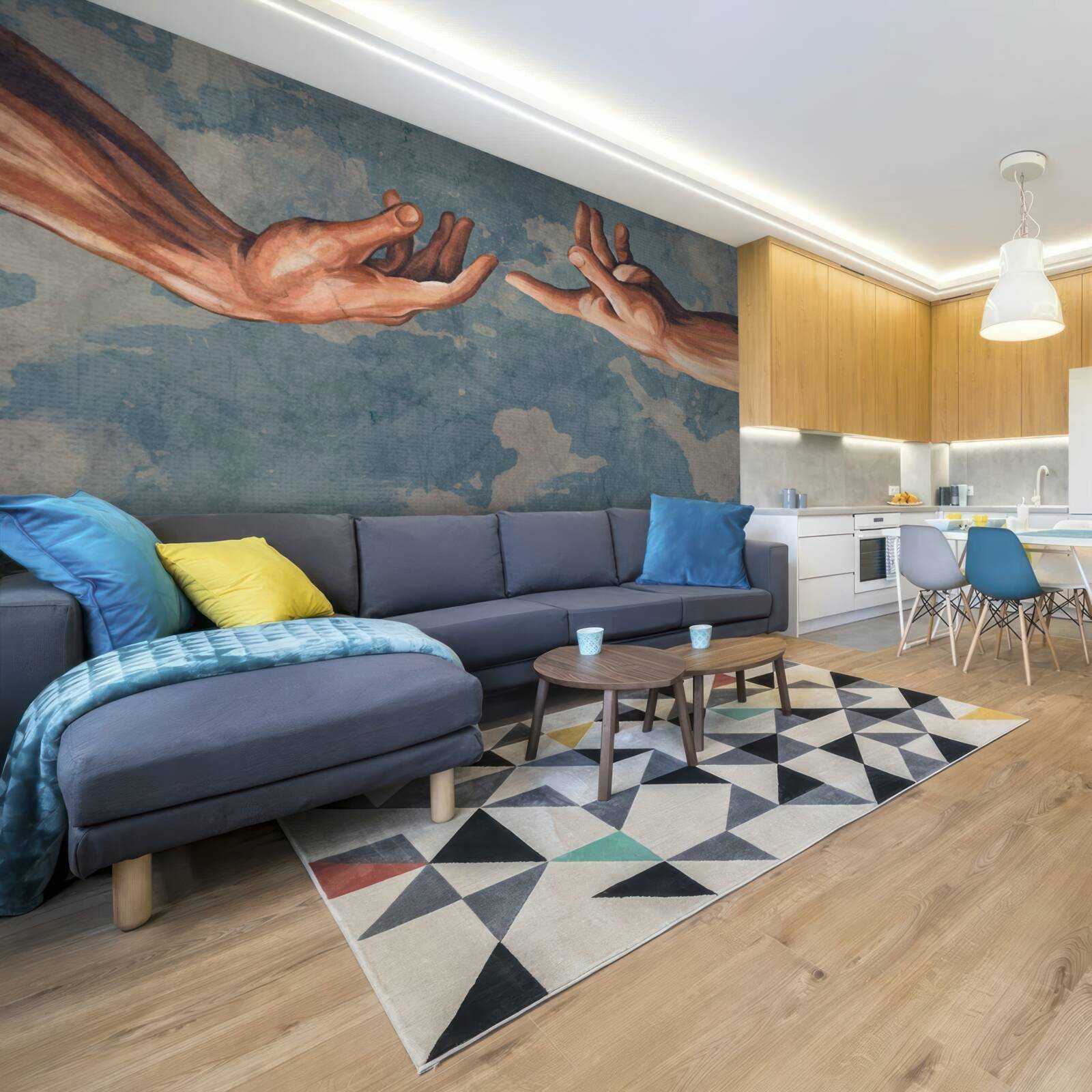 Fototapeta dłonie sięgające do siebie nawzajem