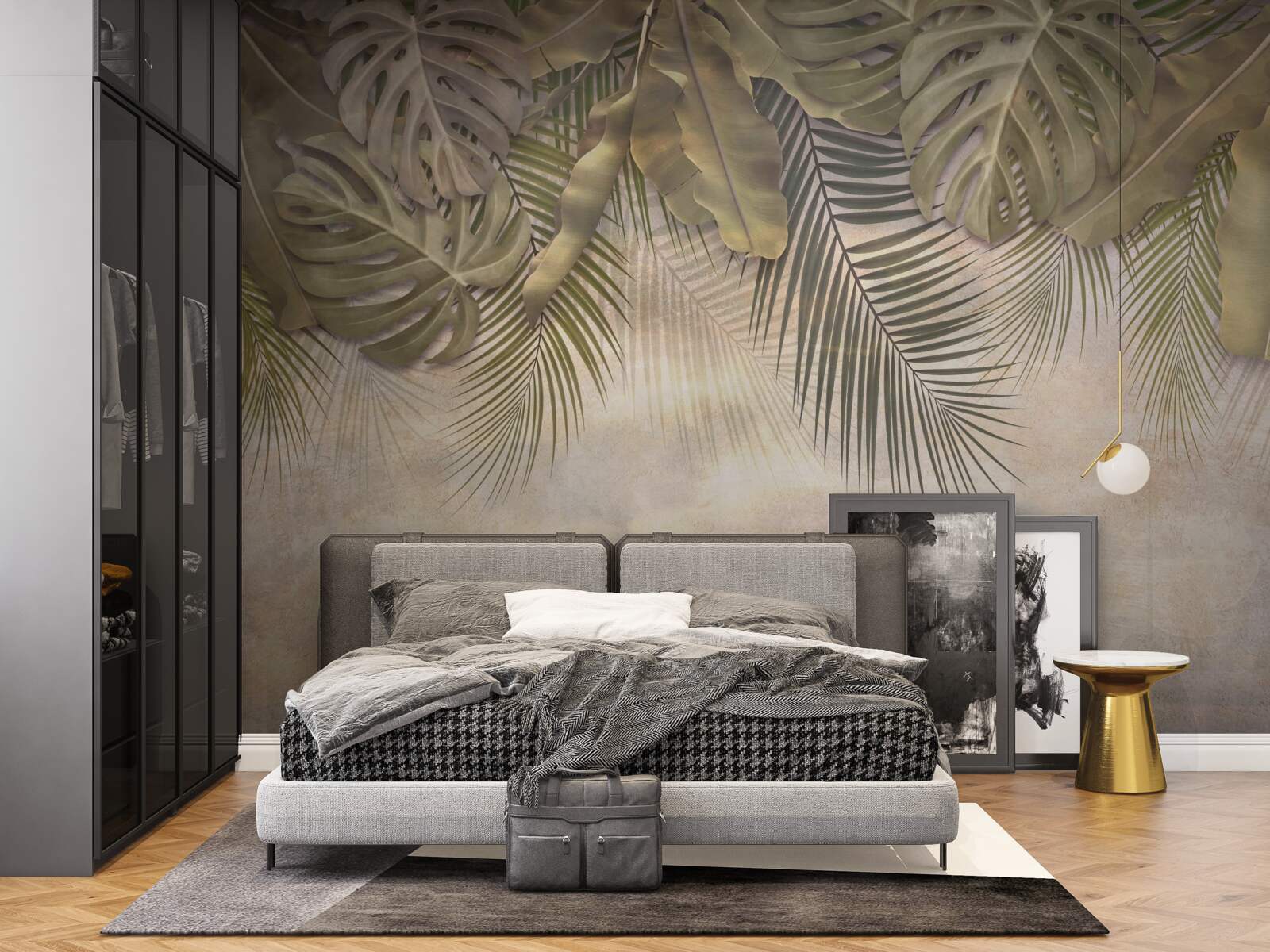 Fototapeta zwisająca zielona flora