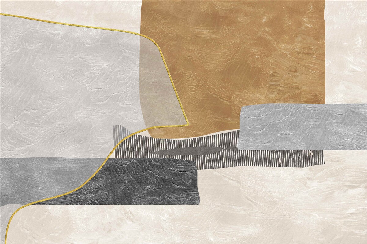 Fototapeta statek pokonuje wodne przestrzenie abstrakcji