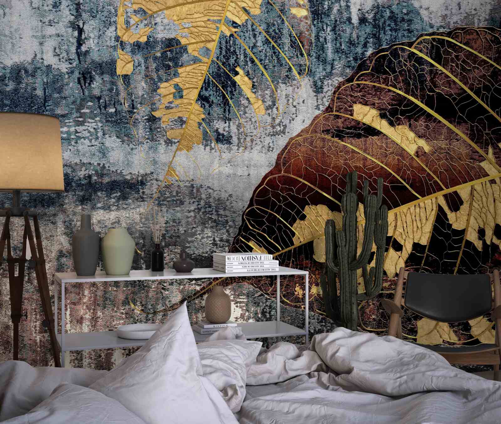 Fototapeta jesienny deszcz nad powierzchnią wody