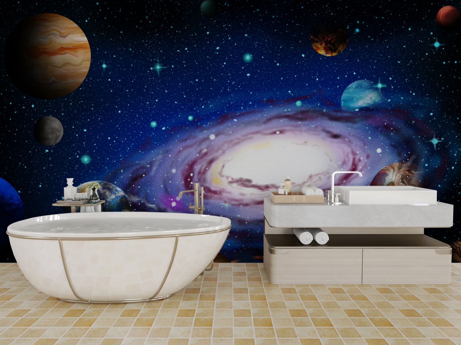 Fototapeta konstelacje naszego wszechświata