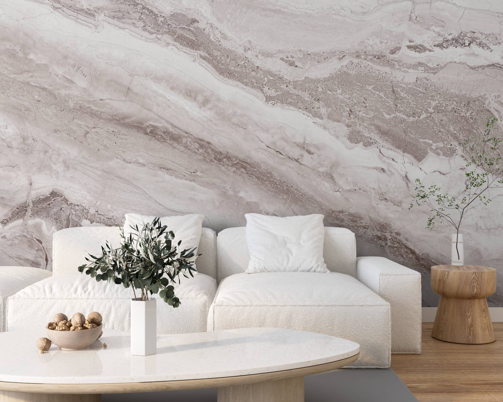 Fototapeta jasnobrązowy marmur