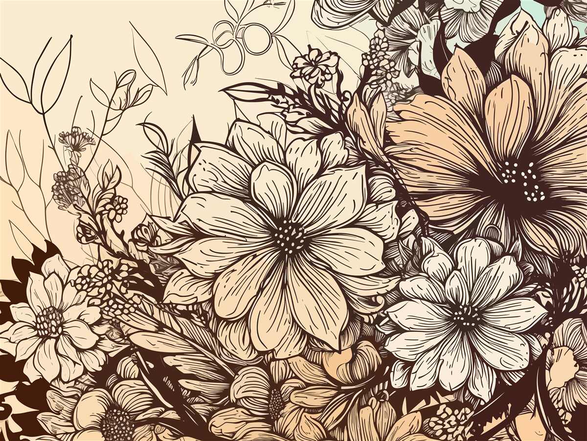 Fototapeta tropikalne kwiaty wypełnione kolorami