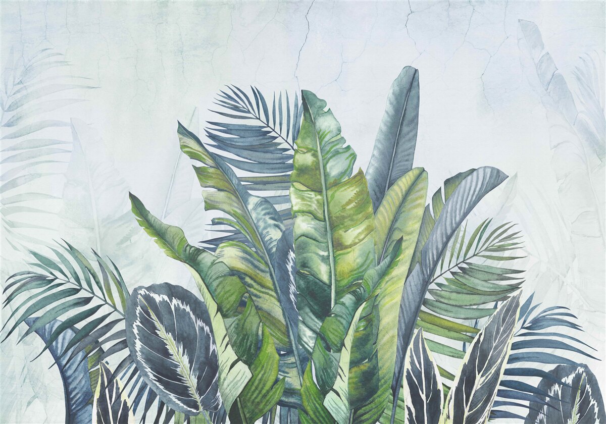 Fototapeta podsumowanie egzotycznej flory