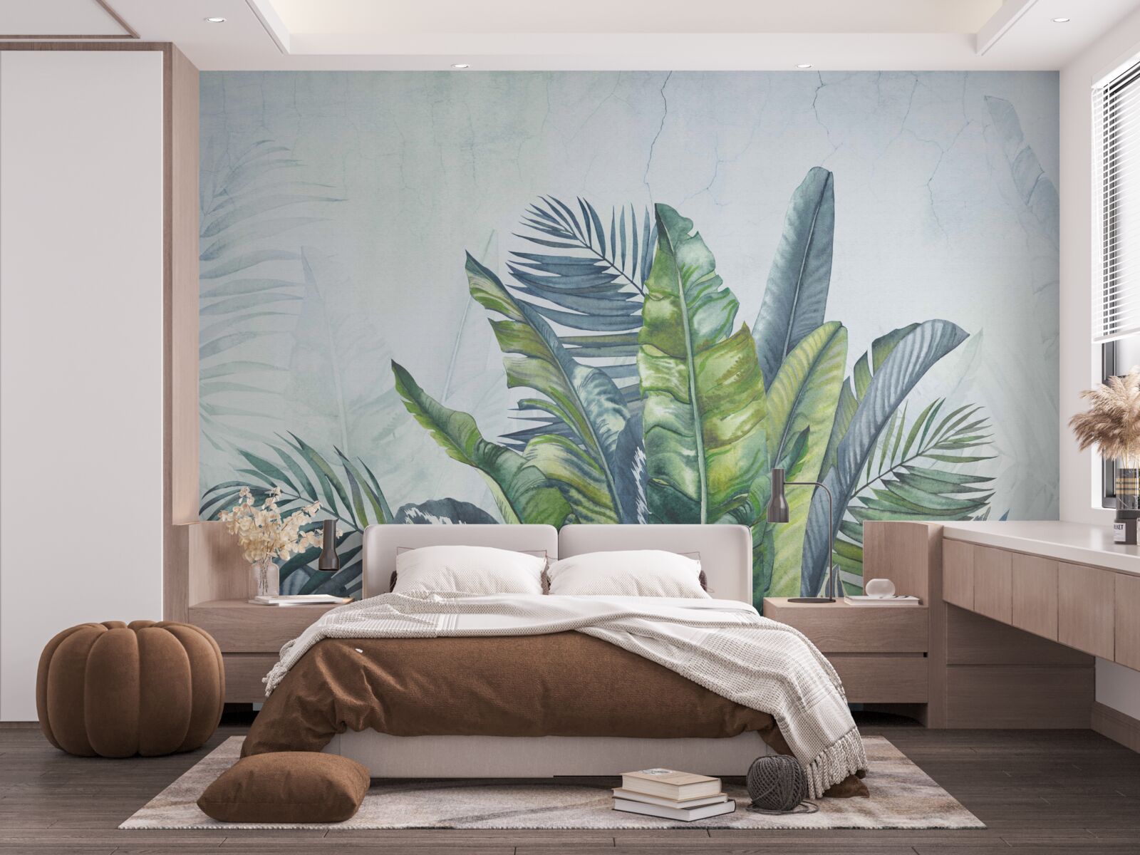 Fototapeta podsumowanie egzotycznej flory