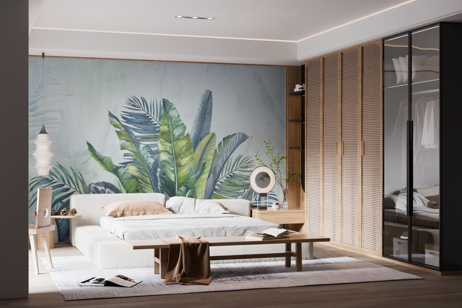 Fototapeta podsumowanie egzotycznej flory