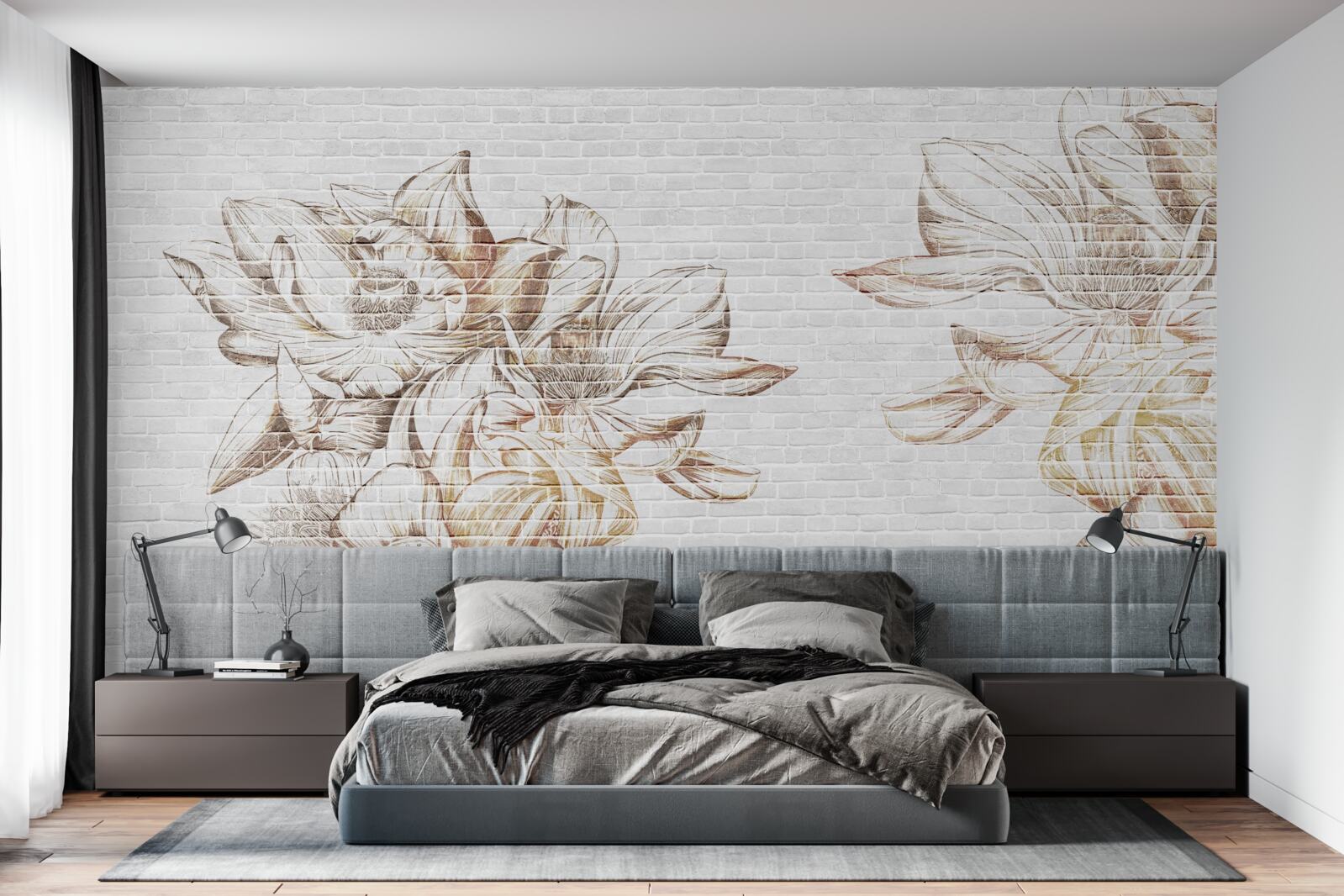 Fototapeta delikatna blond filicia