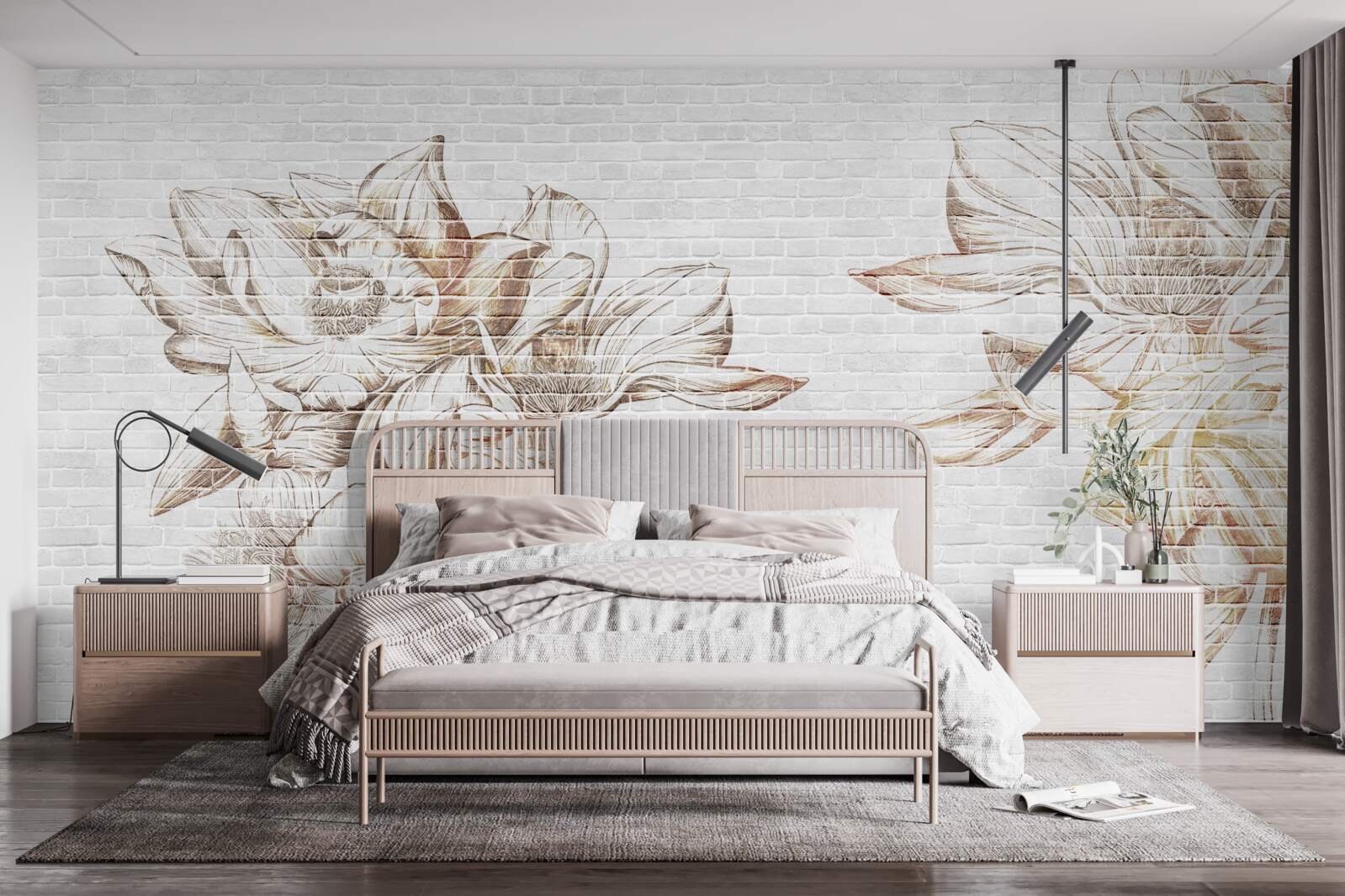 Fototapeta delikatna blond filicia