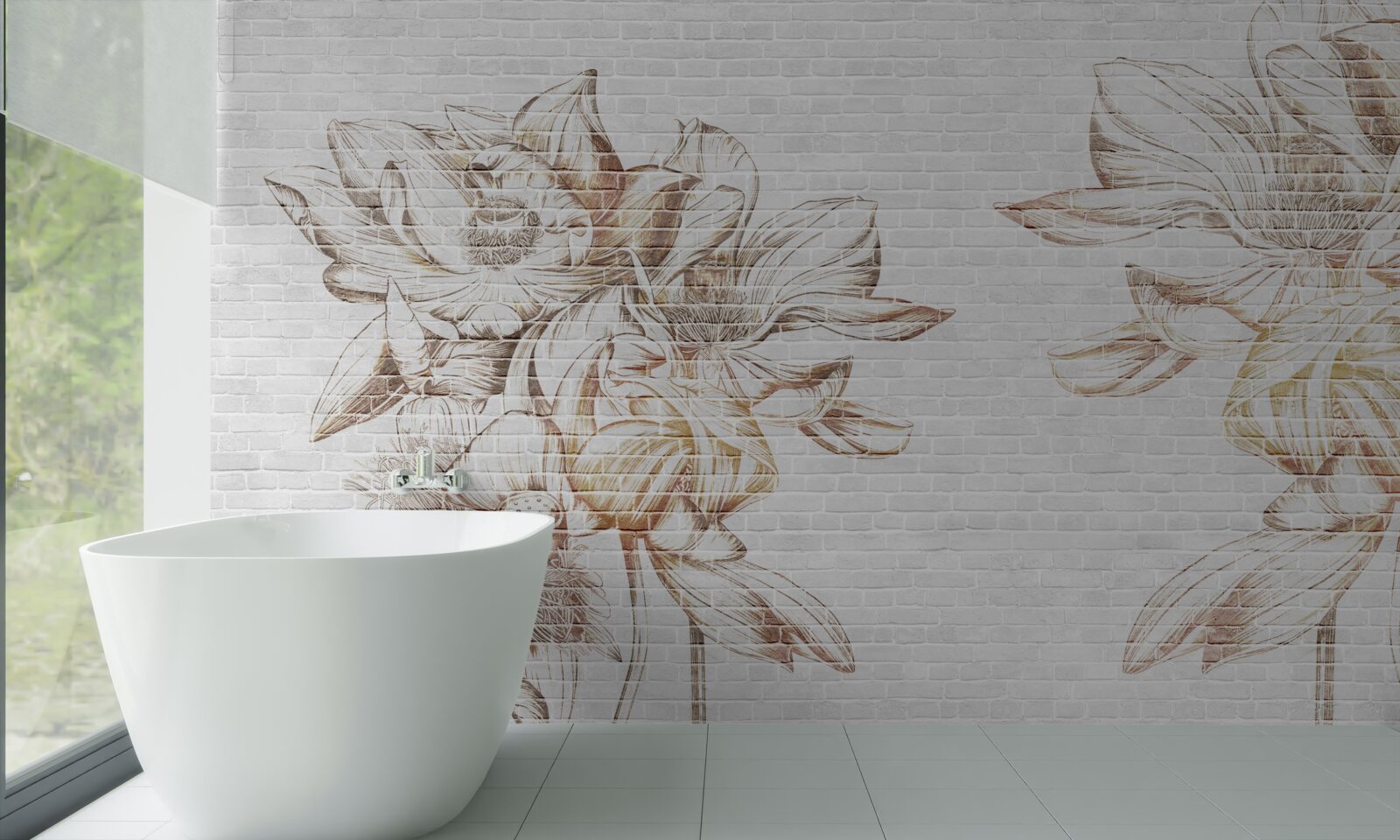 Fototapeta delikatna blond filicia