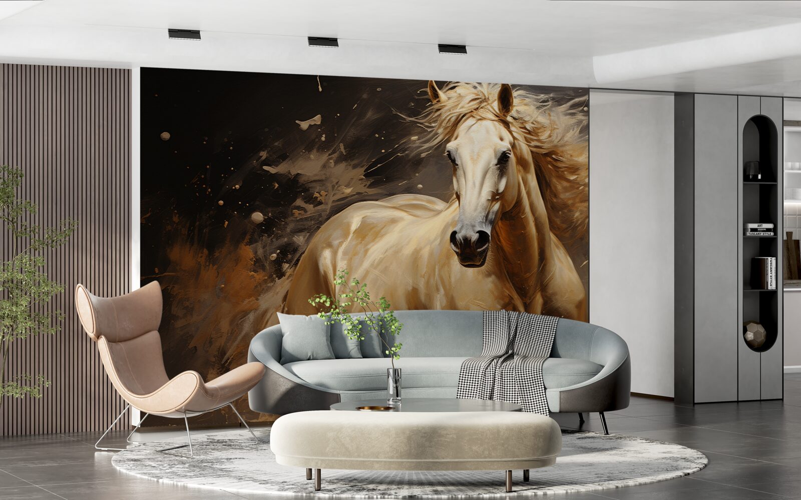 Fototapeta w przypływie prędkości koń