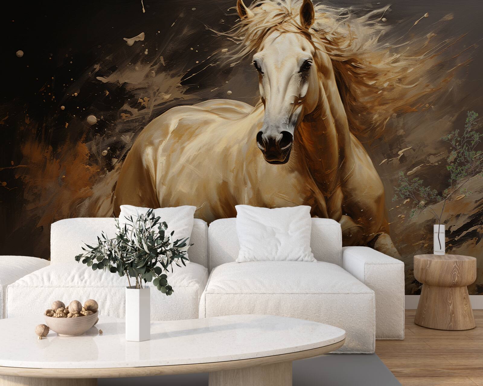 Fototapeta w przypływie prędkości koń