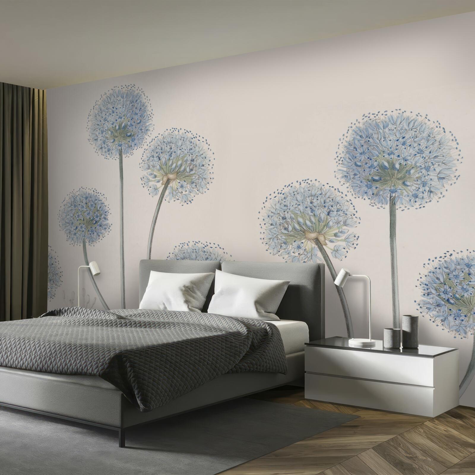 Fototapeta wierzchołki wdzięcznych drzew agawy