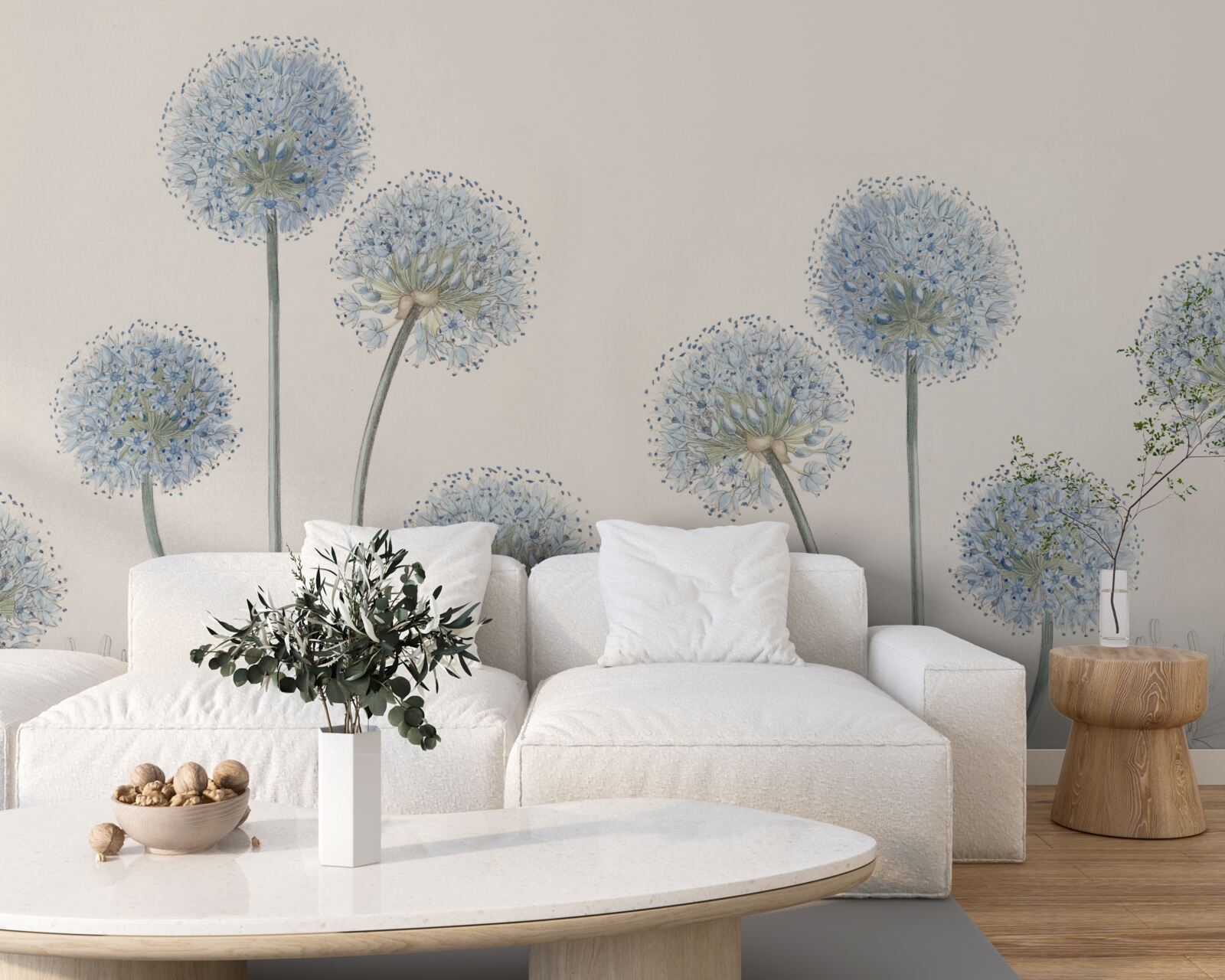 Fototapeta wierzchołki wdzięcznych drzew agawy