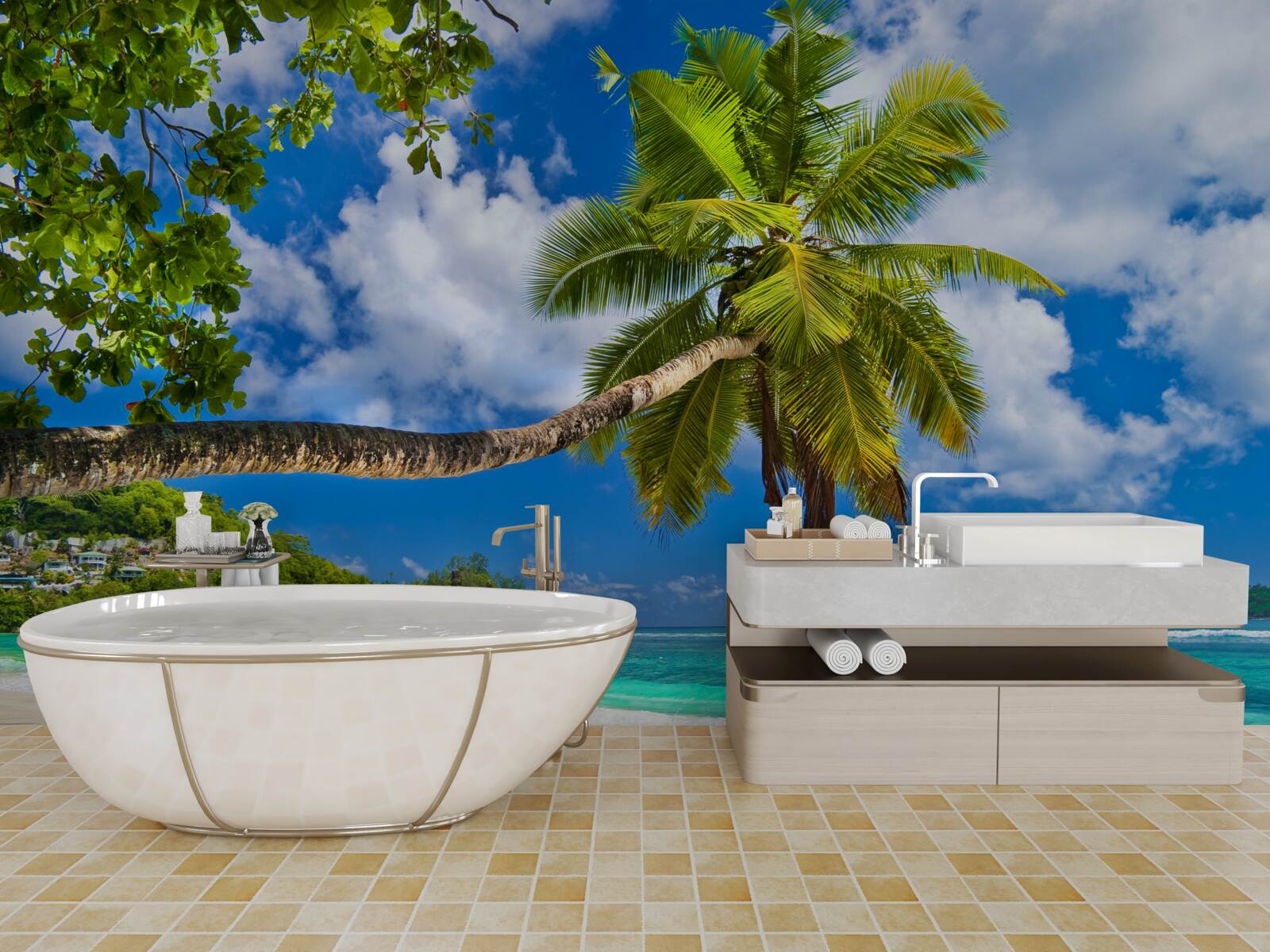 Fototapeta fascynująca przyroda seszeli