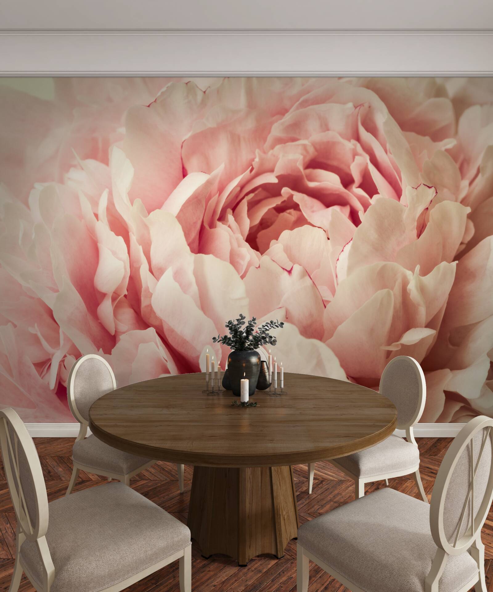 Fototapeta delikatne granulki kwiatu asteru