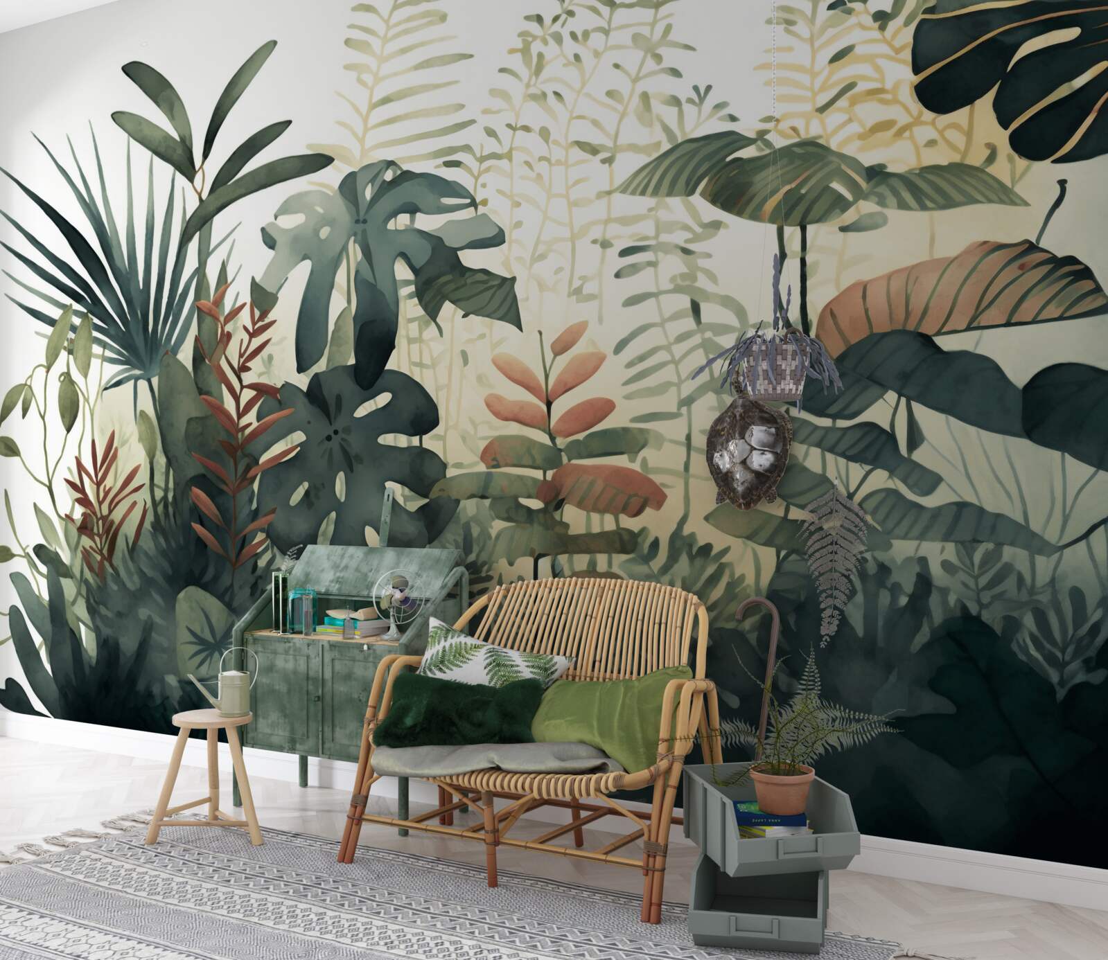 Fototapeta noc spowija tropiki