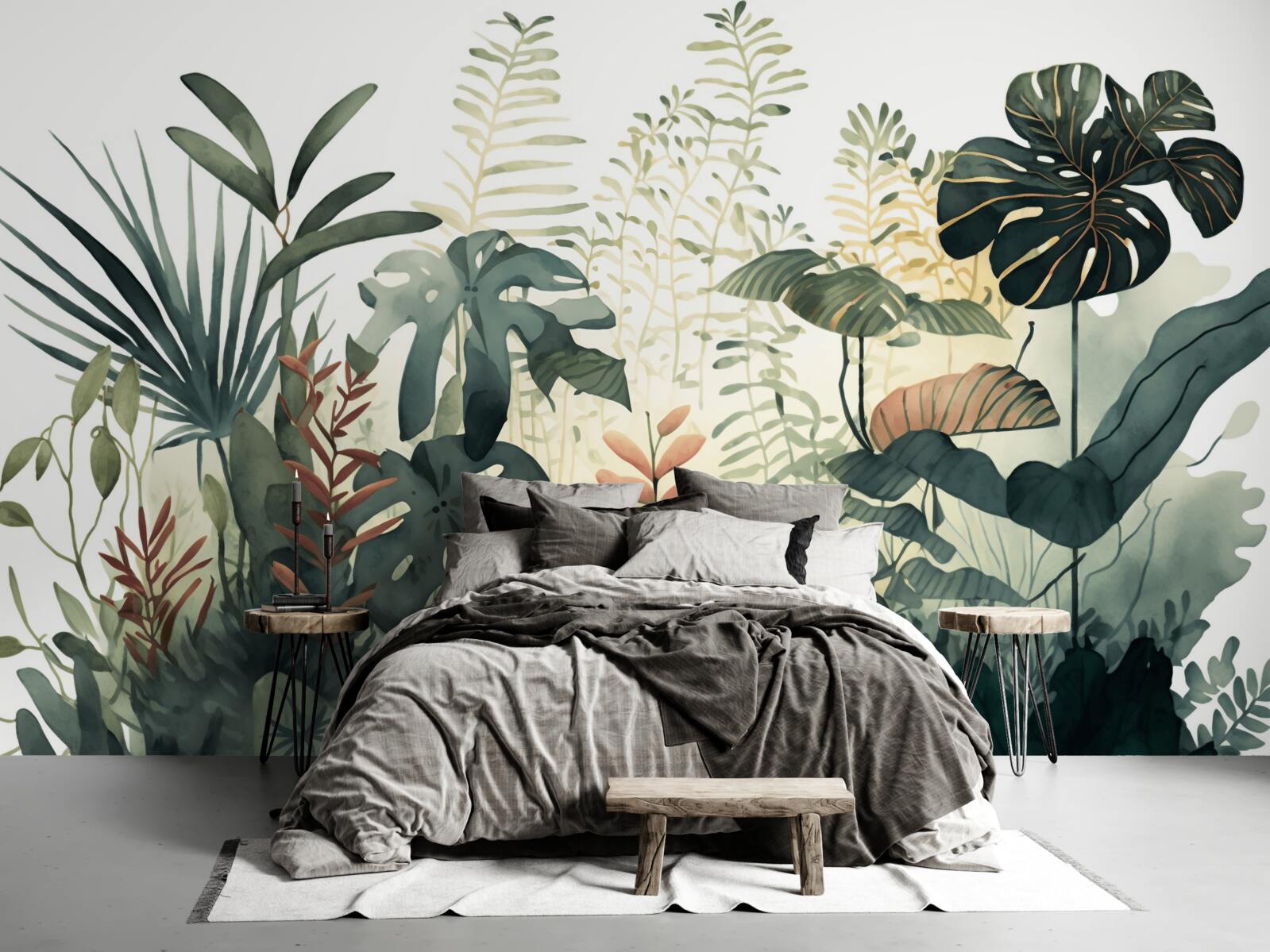 Fototapeta noc spowija tropiki