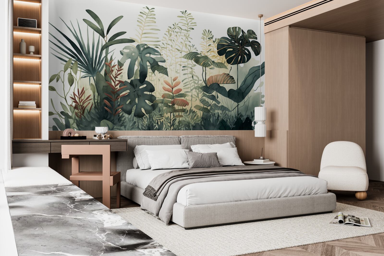 Fototapeta noc spowija tropiki