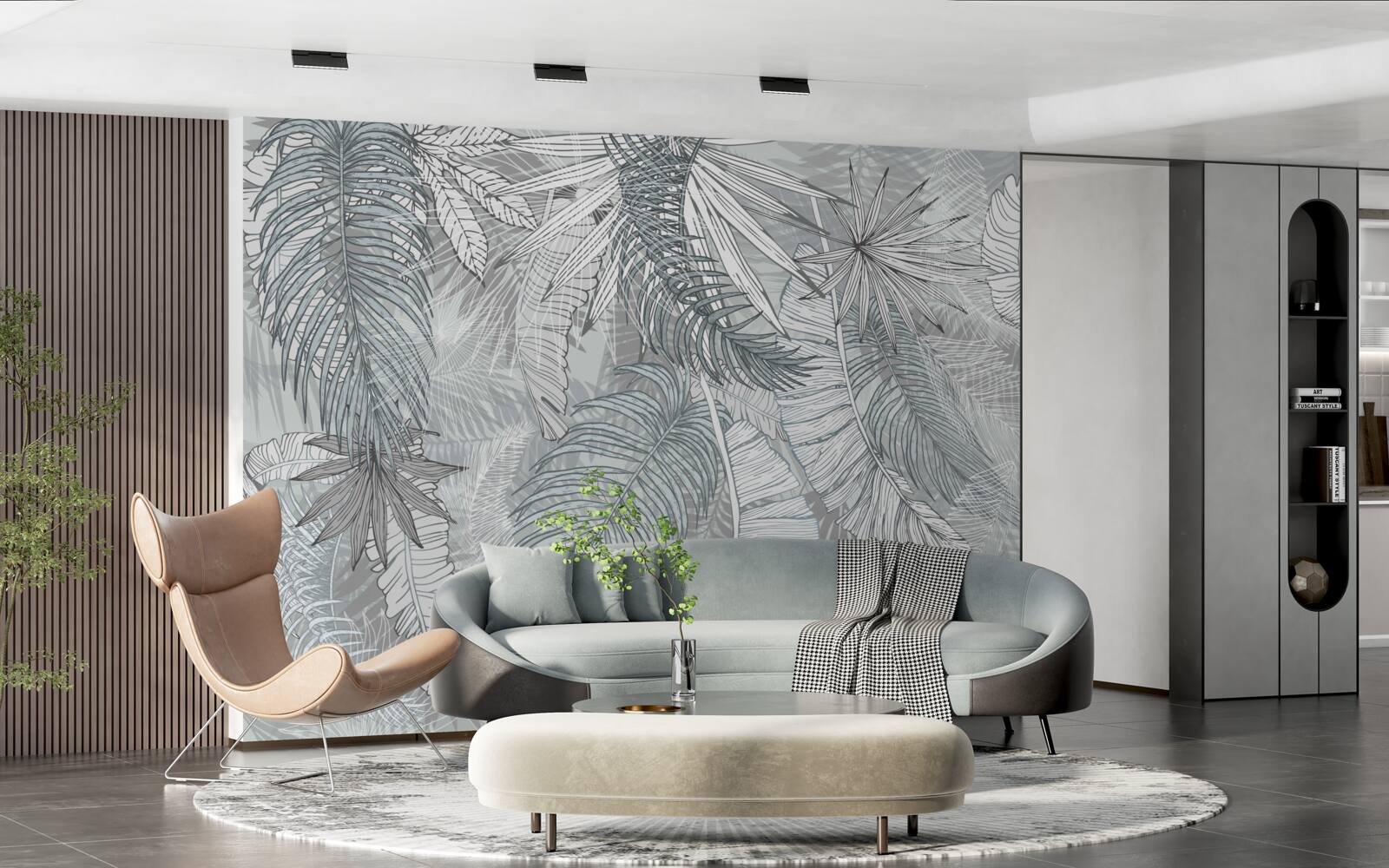 Fototapeta liście roślinności tropikalnej