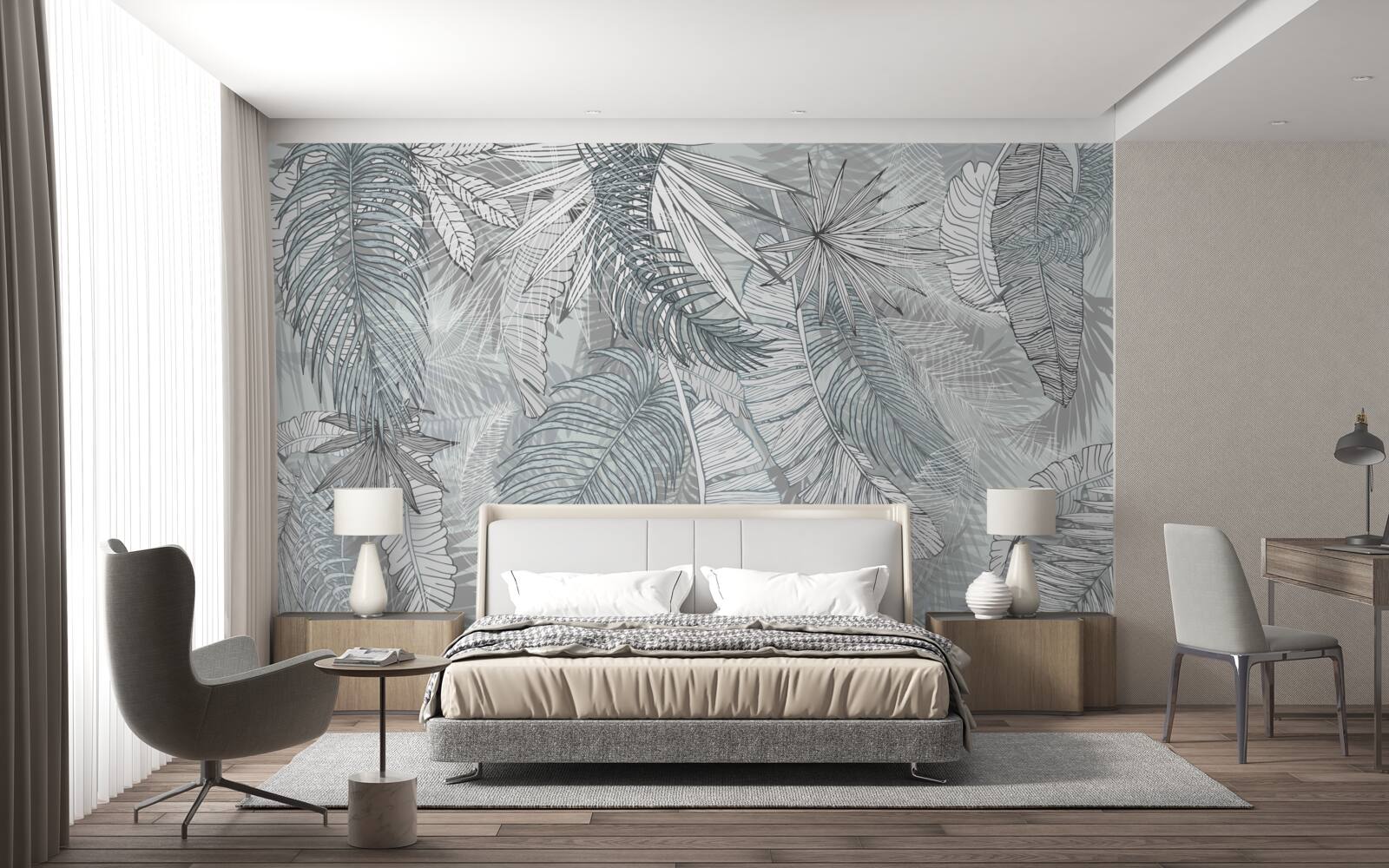 Fototapeta liście roślinności tropikalnej