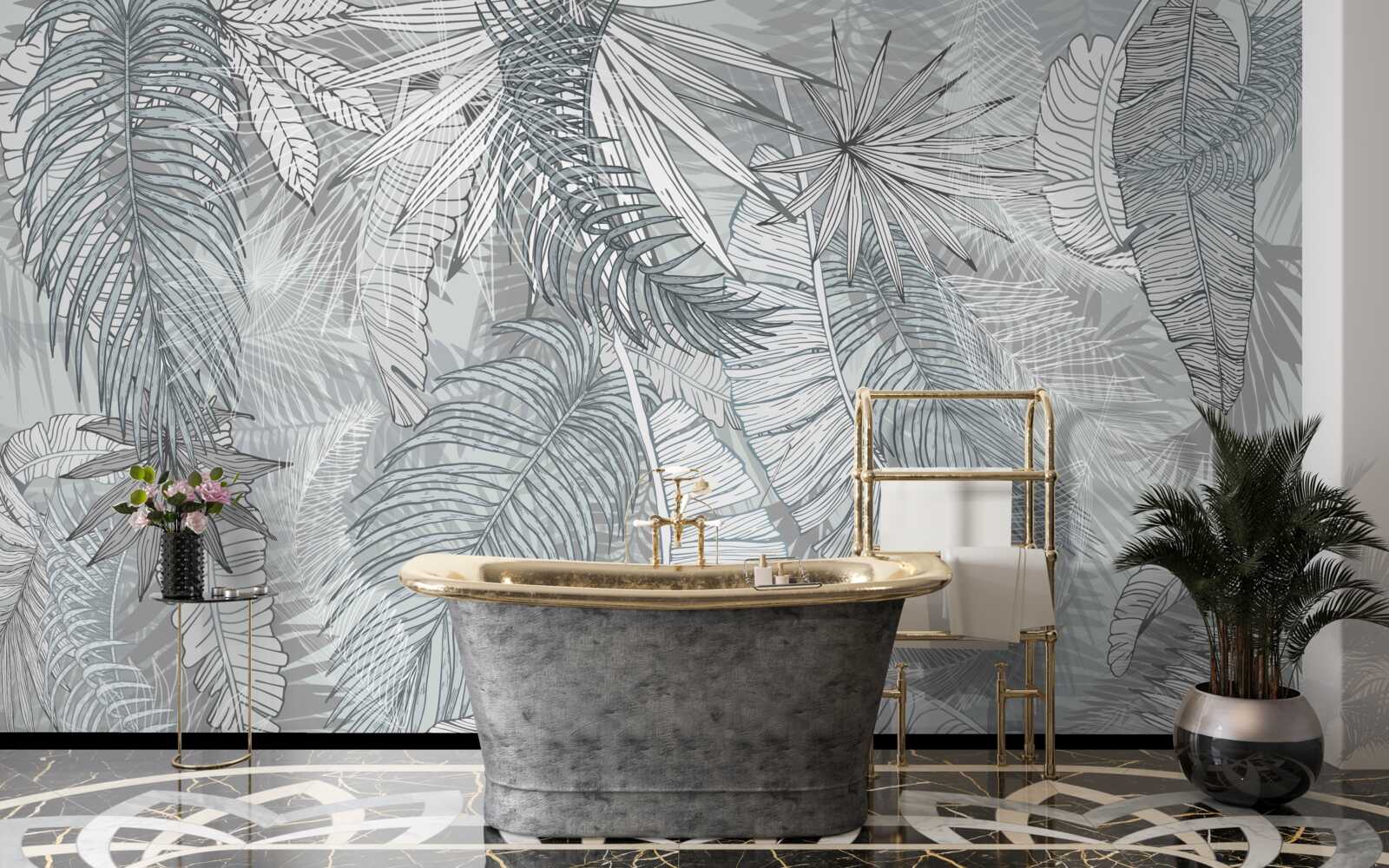 Fototapeta liście roślinności tropikalnej