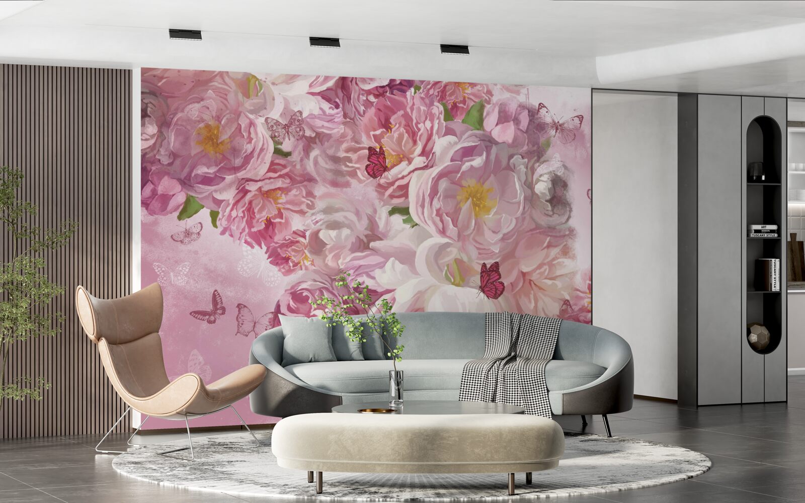 Fototapeta gałąź ozdobiona kwitnącymi pąkami