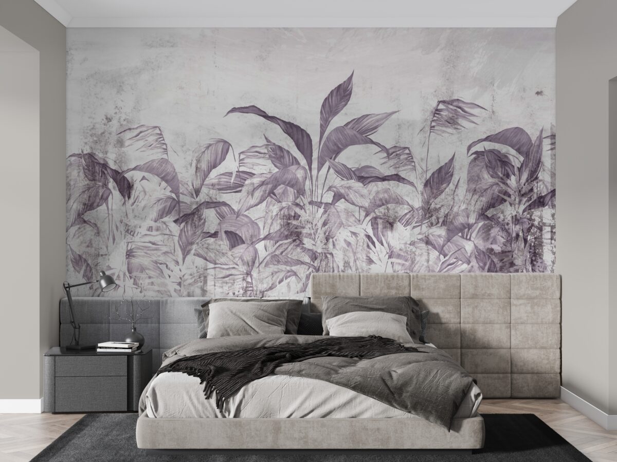 Fototapeta podczas ulewnych deszczy tropikalna flora i roślinność