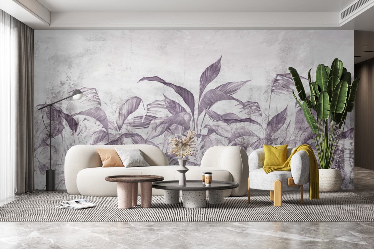 Fototapeta podczas ulewnych deszczy tropikalna flora i roślinność